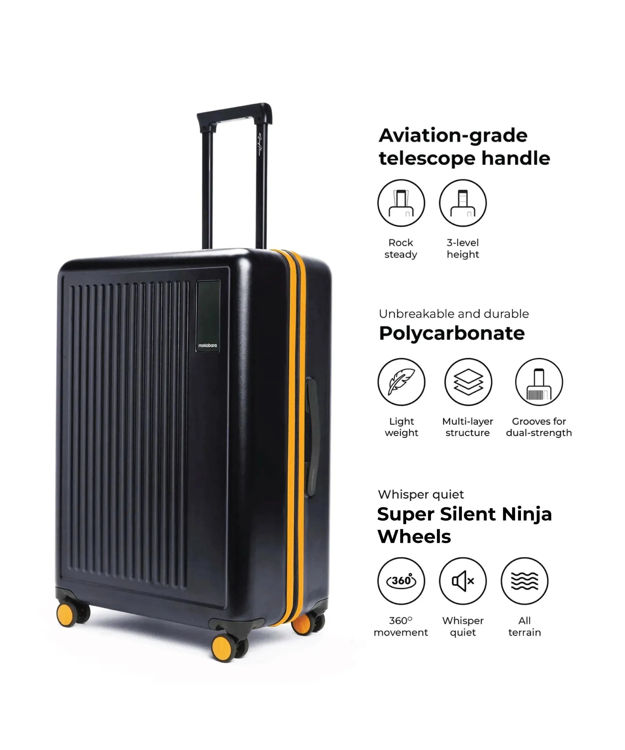 Color_Crypto Sunray (Limited Edition) | The Transit Luggage - Check-in Large