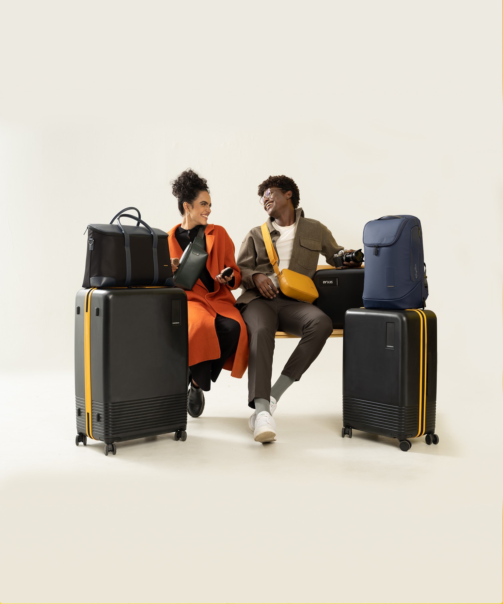 Color_Space Blue | Set of 3 Luggage