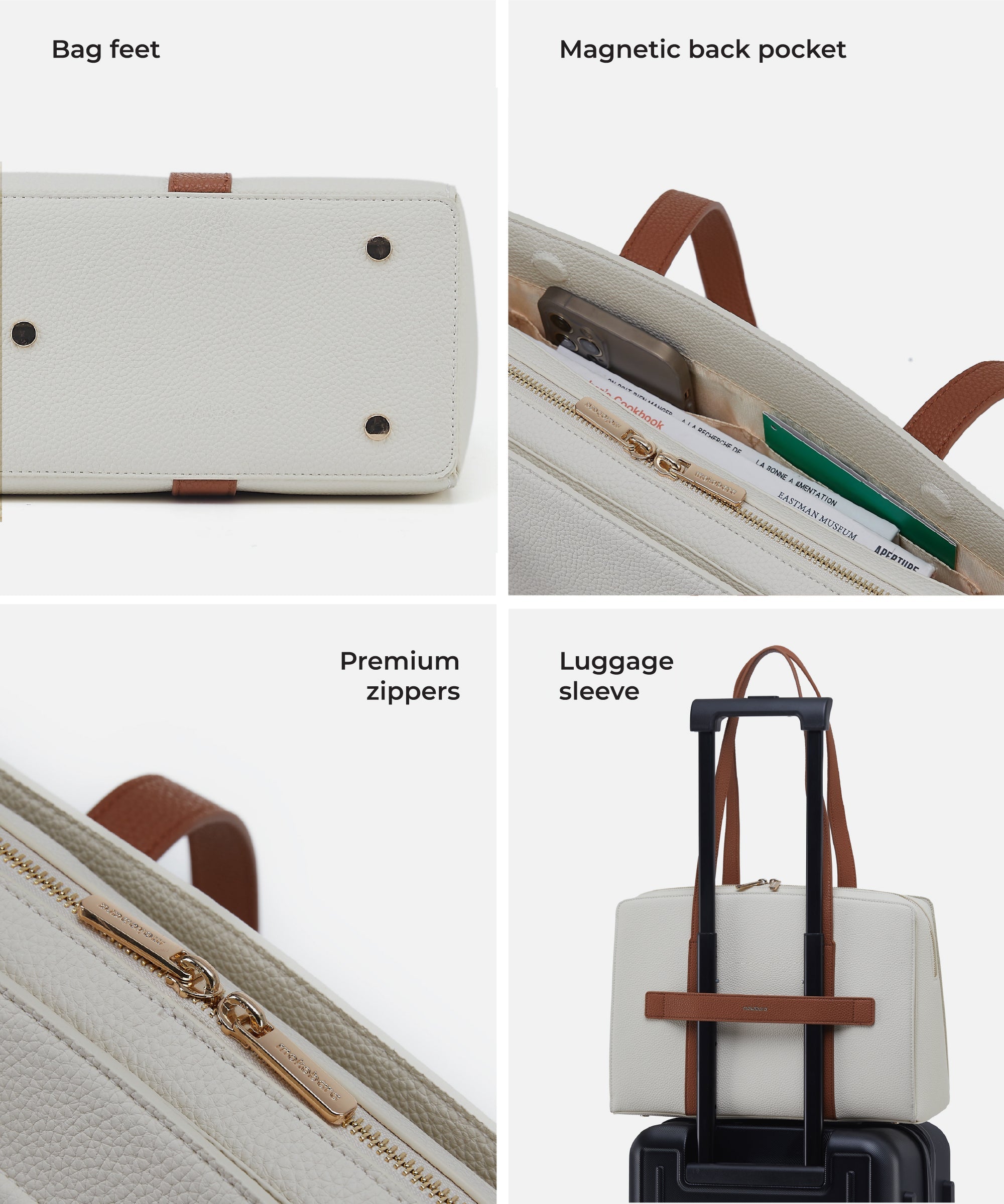 Color_Coconut Cream 2.0 | The Celeste Tote