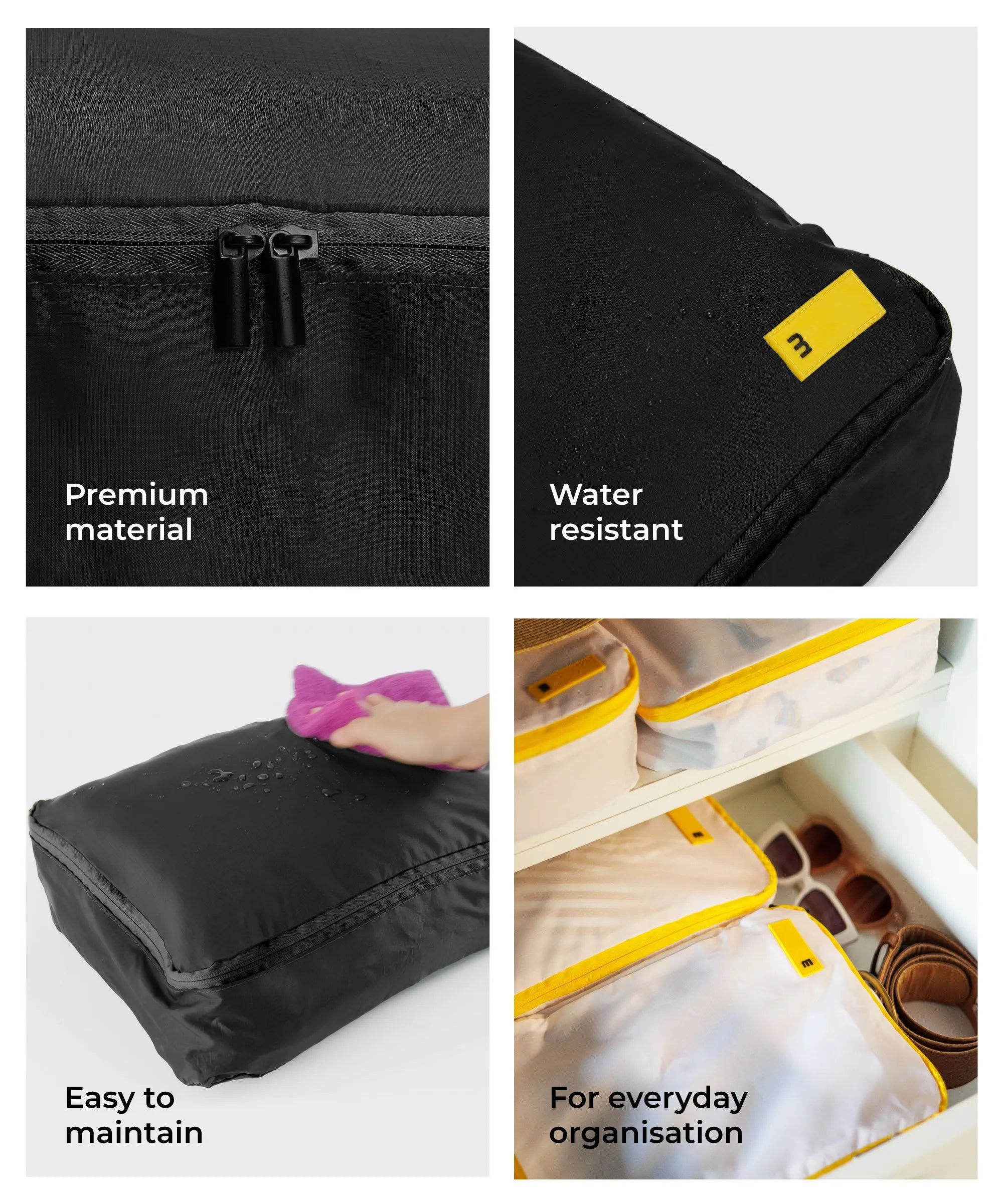 Color_Crypto | The Packing Cubes (Set of 4)