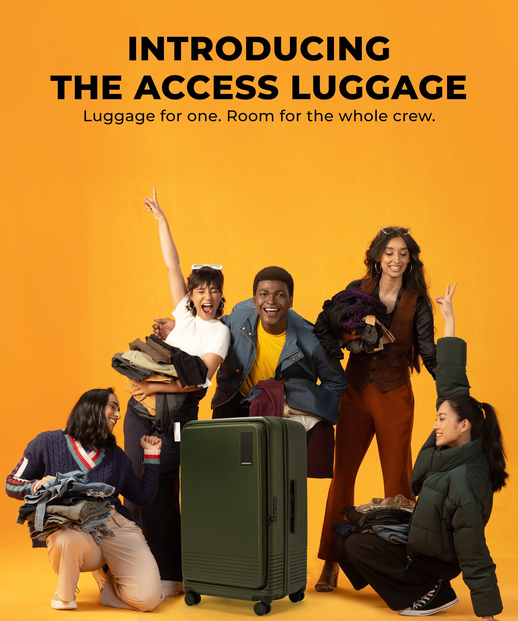 Color_Seaweed Green 2.0 | The Access Trunk Luggage