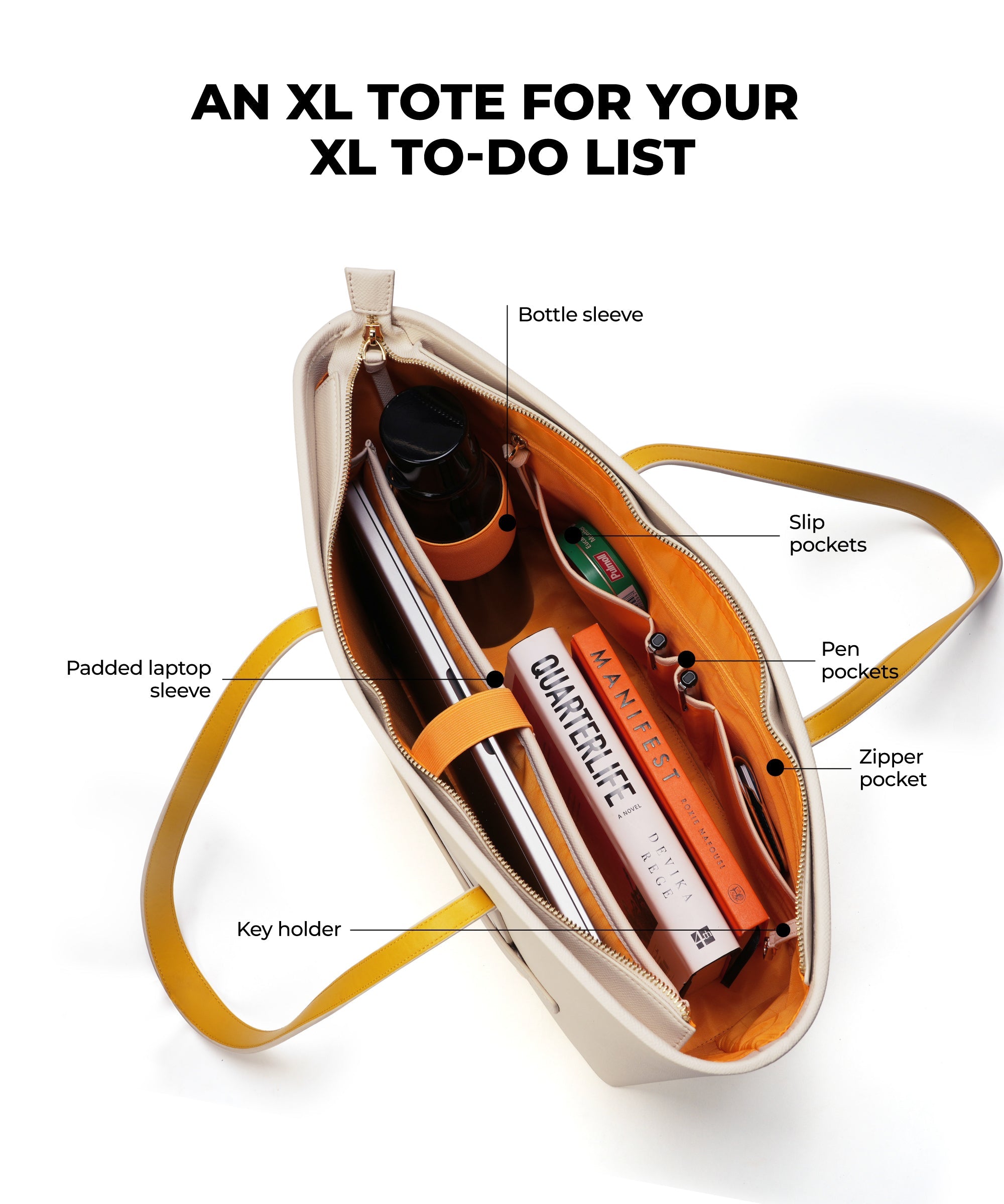 Color_Oatmilk 2.0 | The Astrid Tote