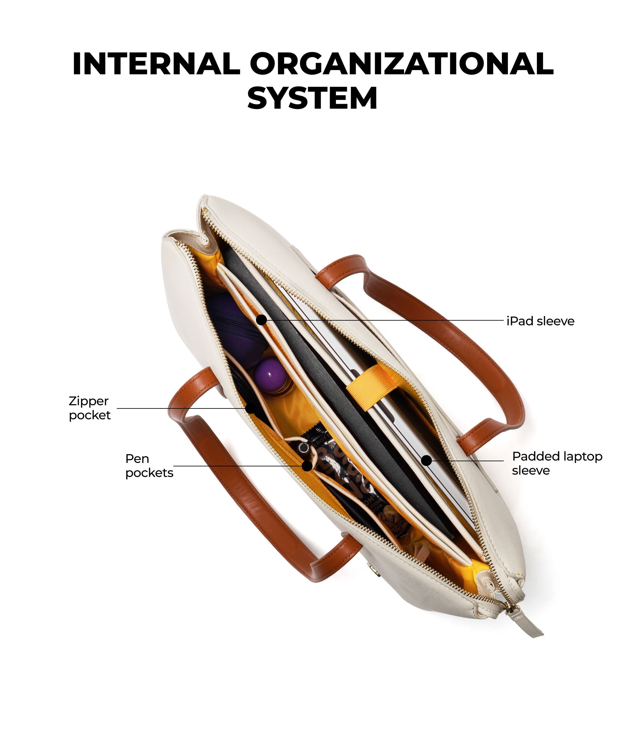 Color_Coconut Cream 2.0 | The Easy Going Tote