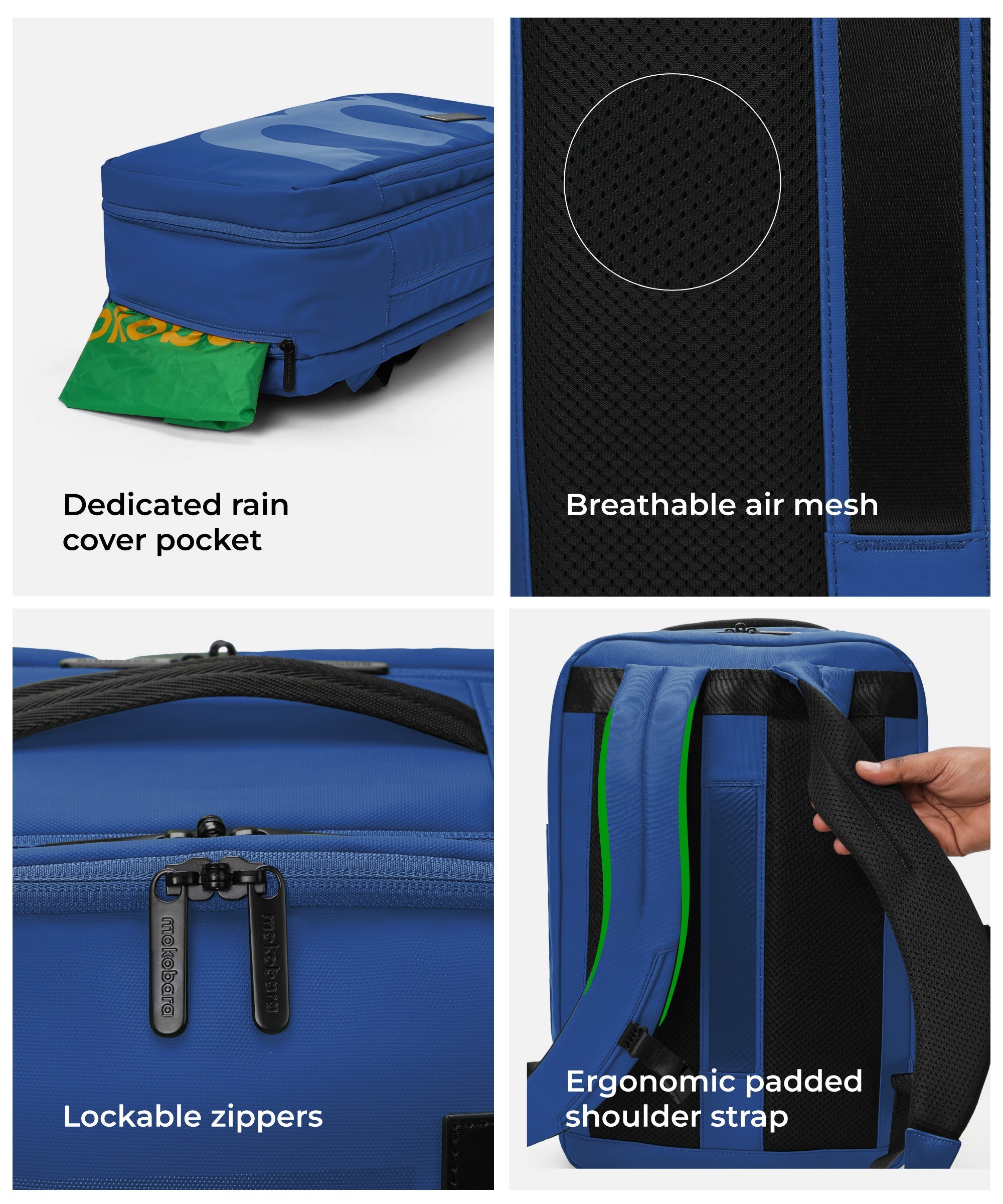 Color_Ocean 2.0 | The Em Travel Backpack - 45L