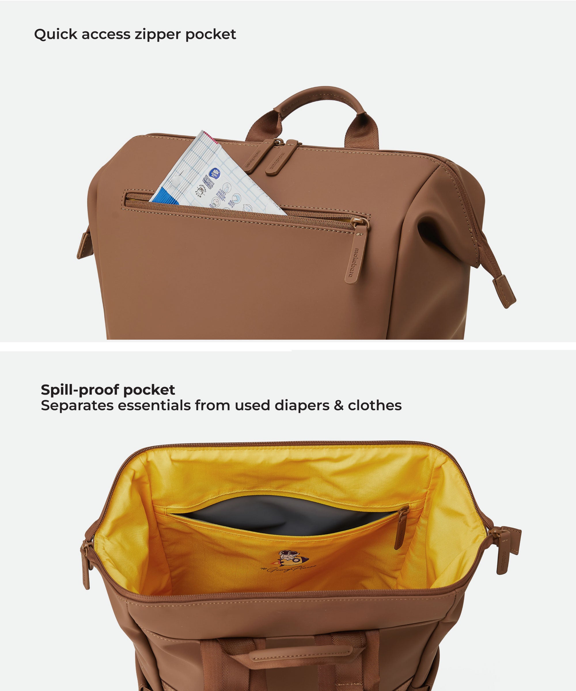 Color_beach baby | The Playdate Diaper Backpack