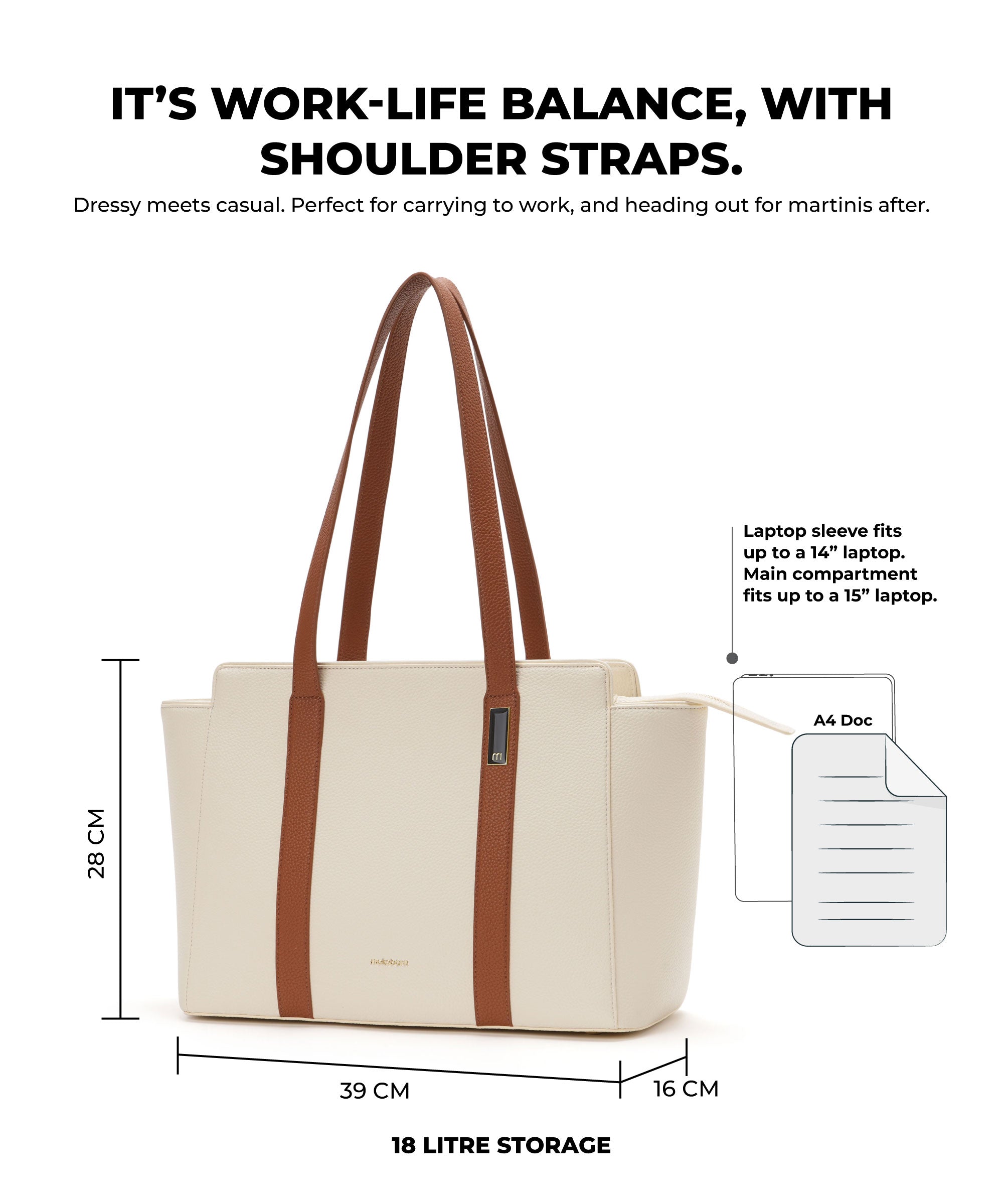 Color_Coconut Cream | The Sunflower Tote
