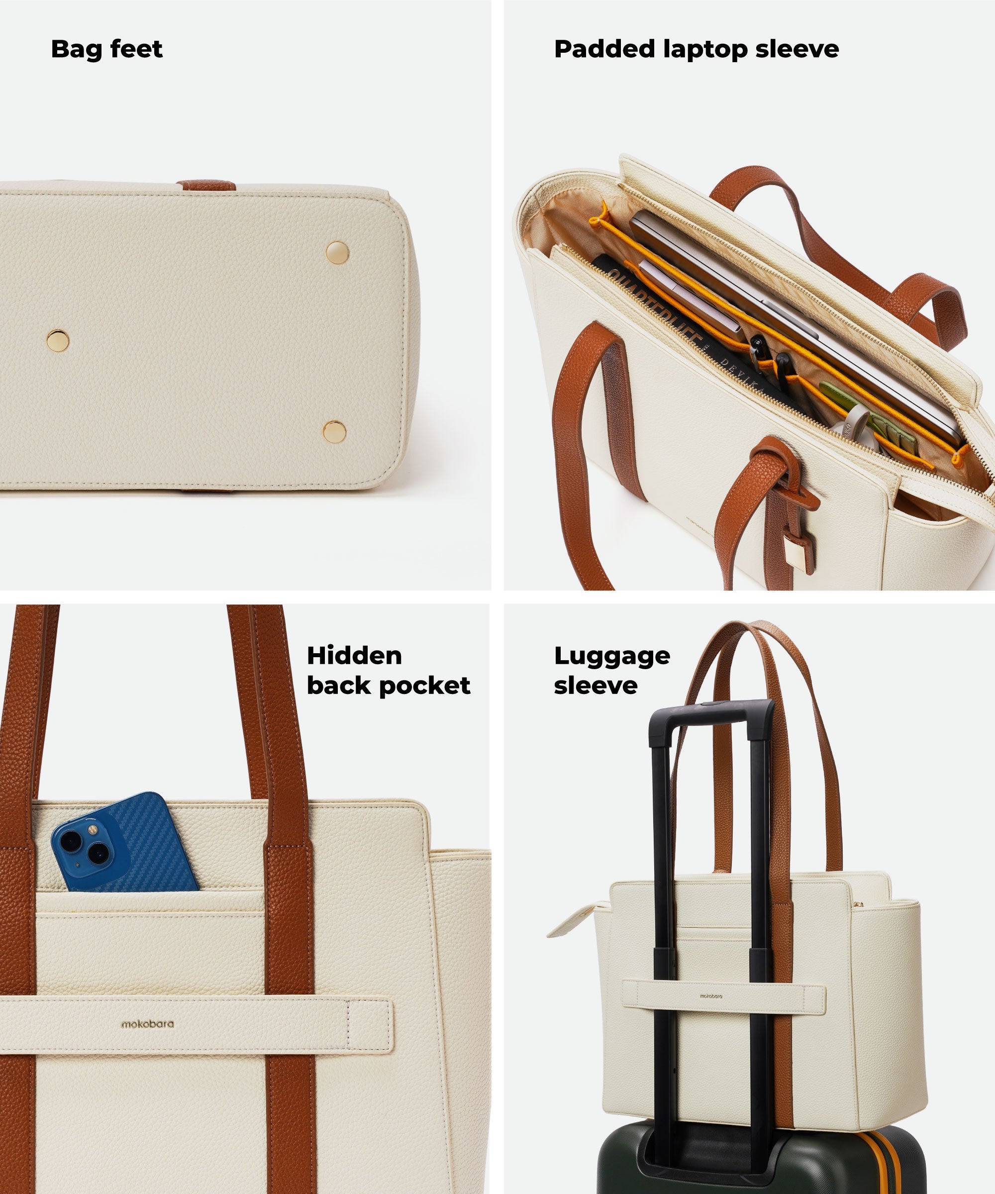 Color_Coconut Cream 3.0 | The Sunflower Tote