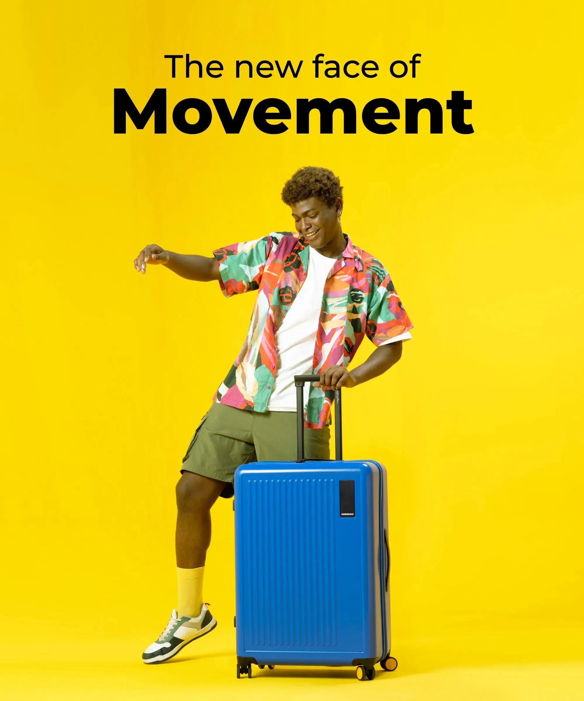 Color_Maximalist Red (Gloss Edition) | The Transit Luggage - Check-in Large