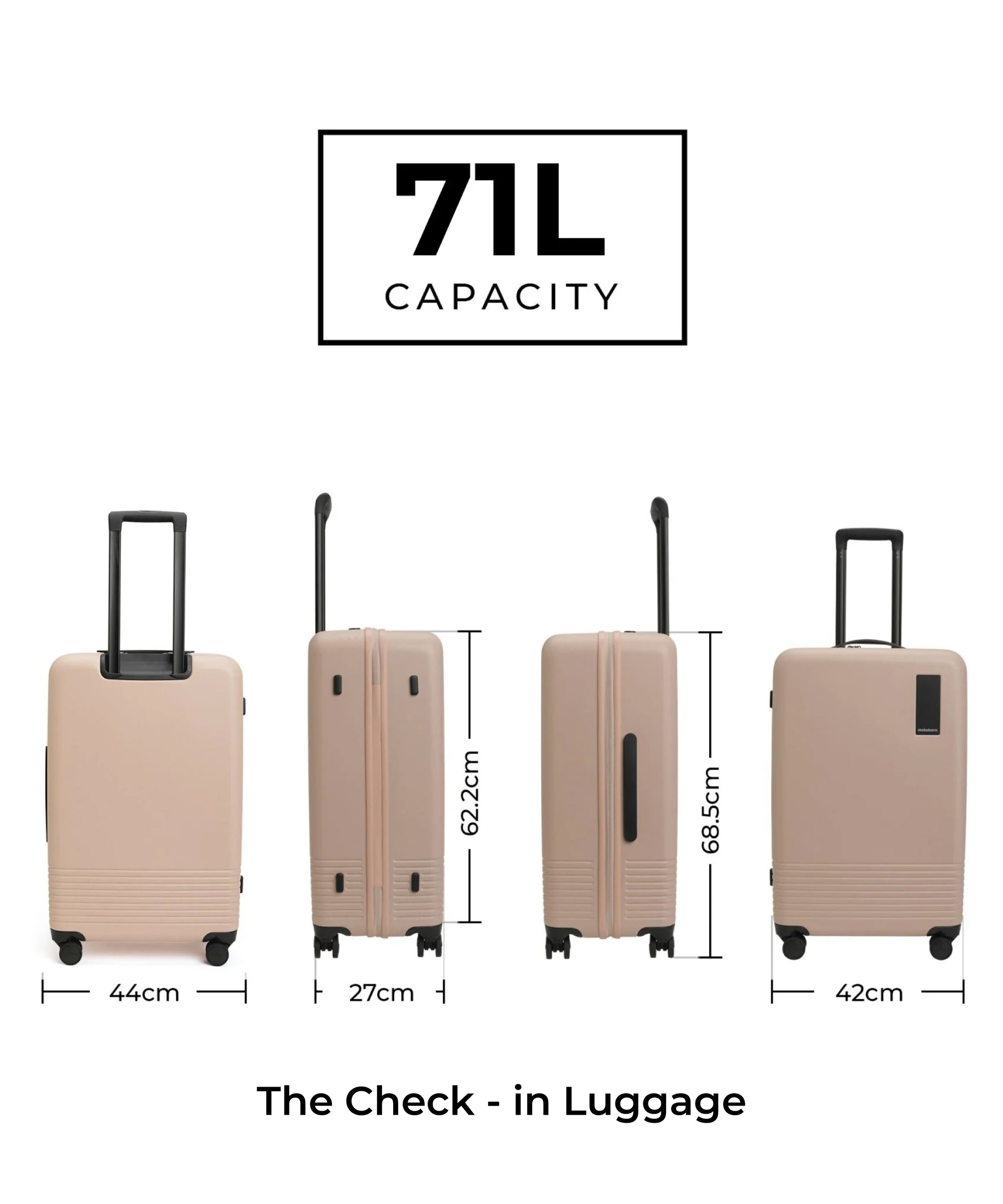 Color_No Filter | Set of 3 Luggage