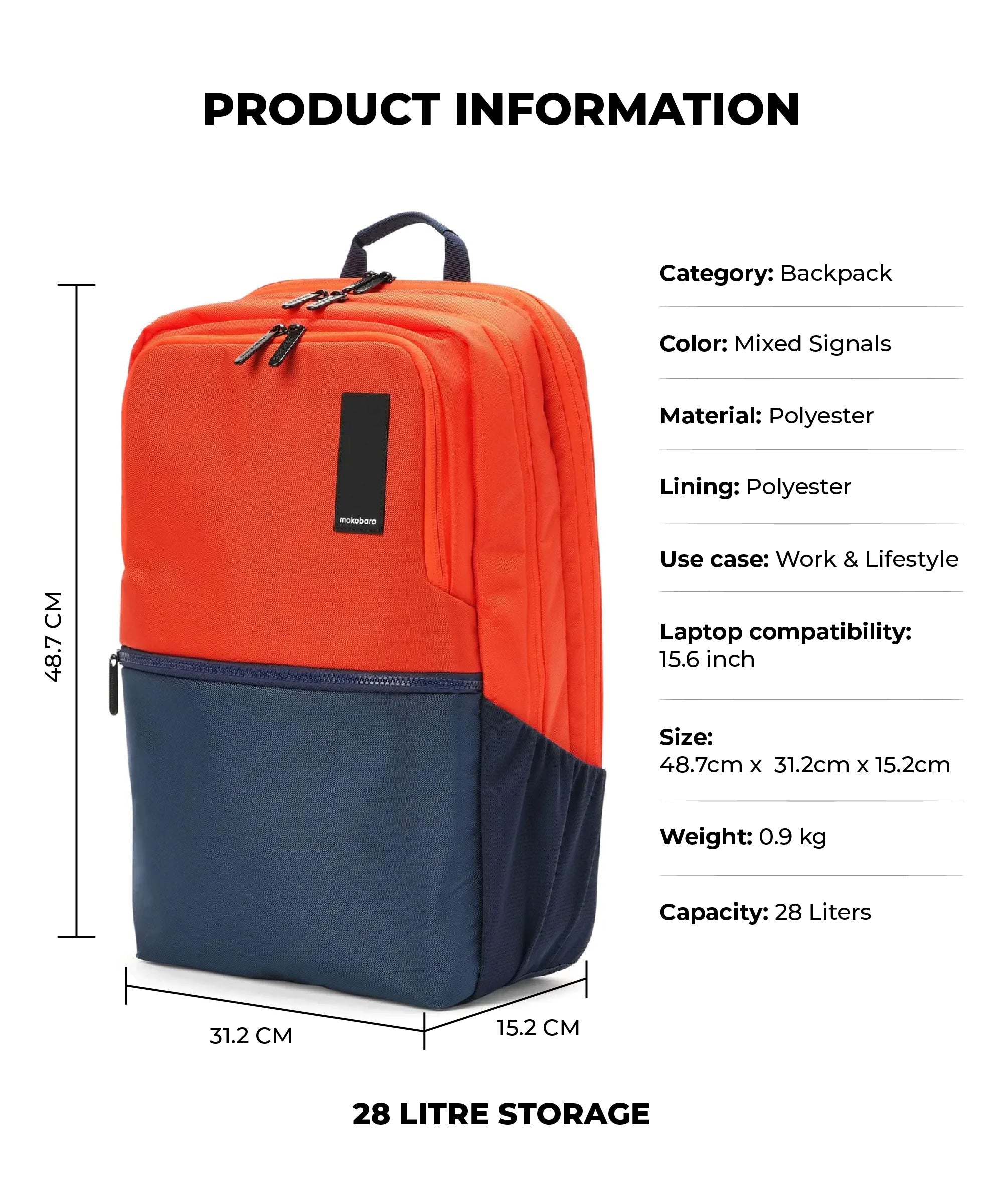 The Kaleido Backpack - 28L