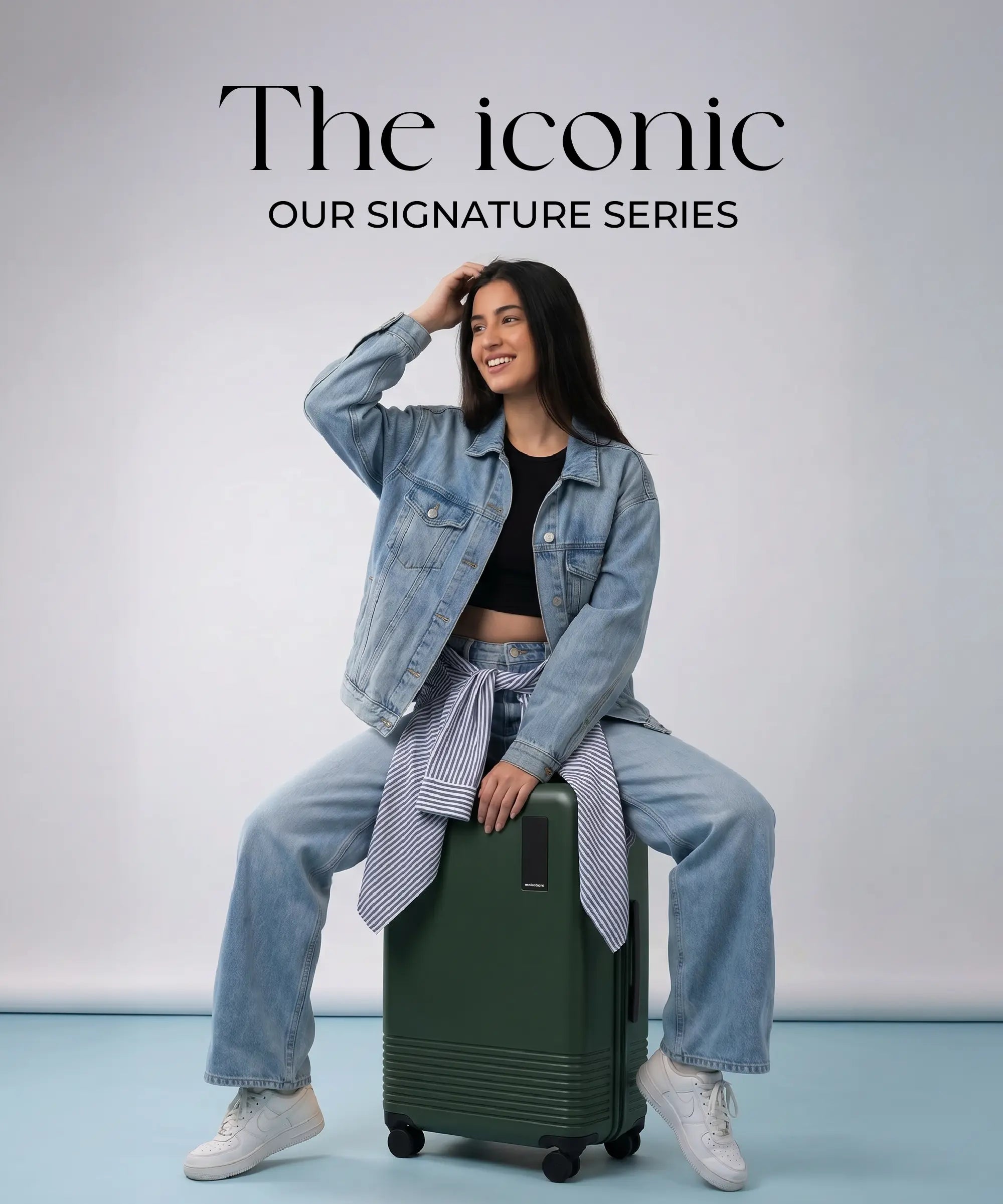 Color_Seaweed Green | The Check-in Luggage