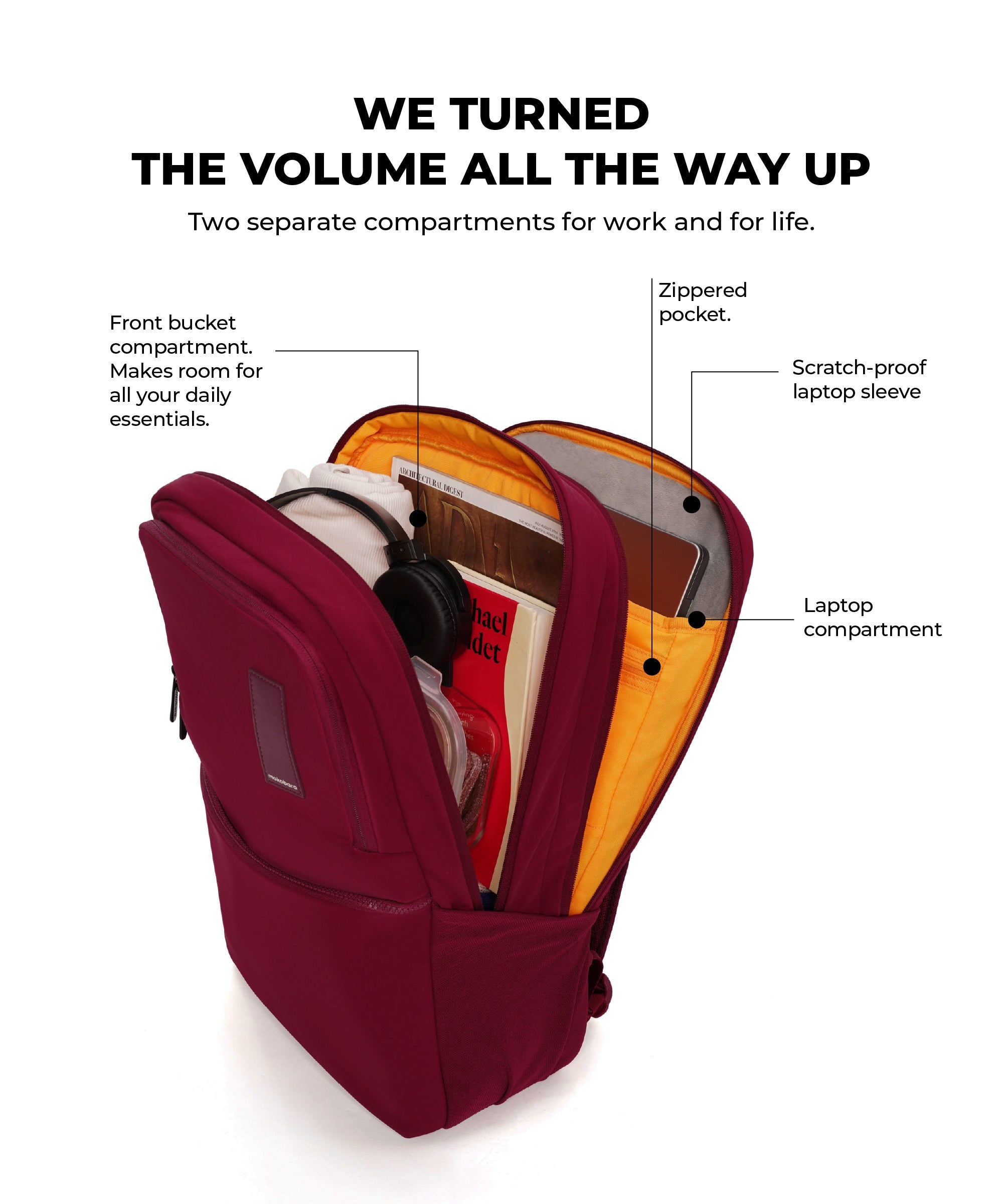 Color_Feeling Grapeful (plush) | The Kaleido Backpack