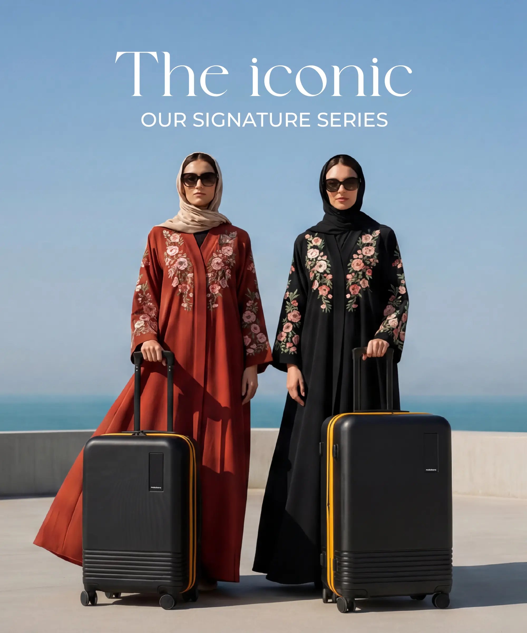 Color_Money Moves sunray | Set of Two Luggage