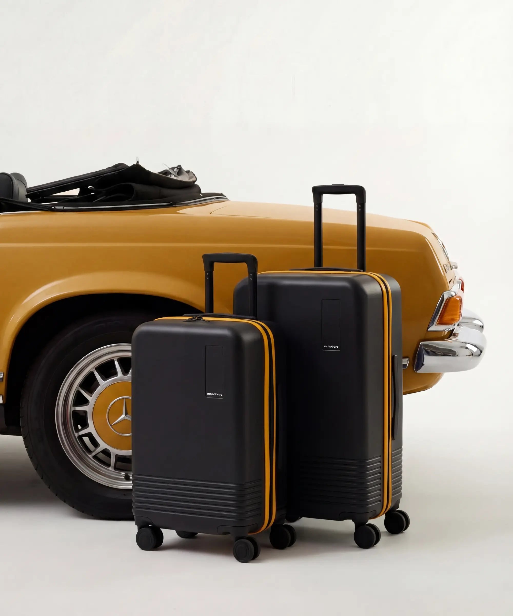 Color_Money Moves sunray | Set of Two Luggage