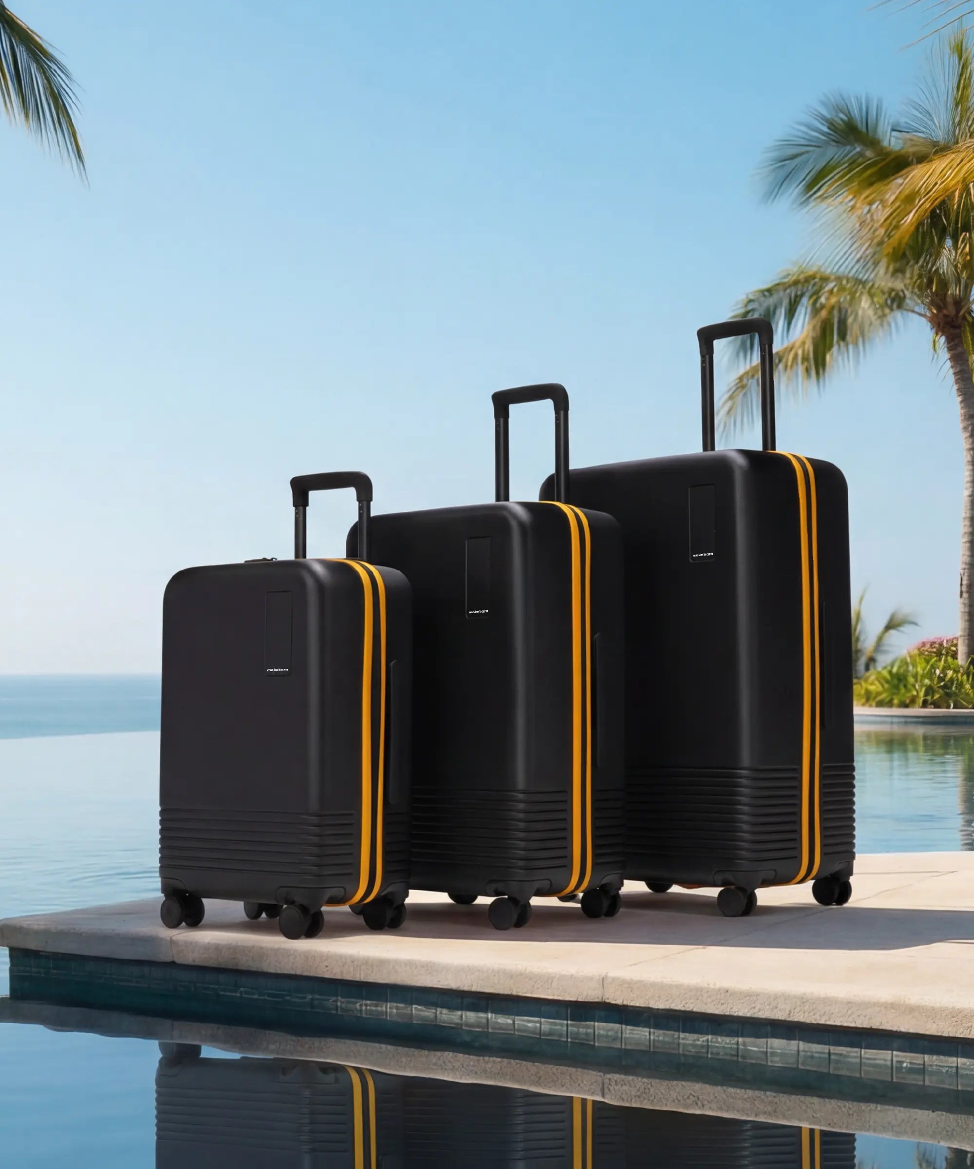Color_Money Moves Sunray | The Set of 3 Luggage