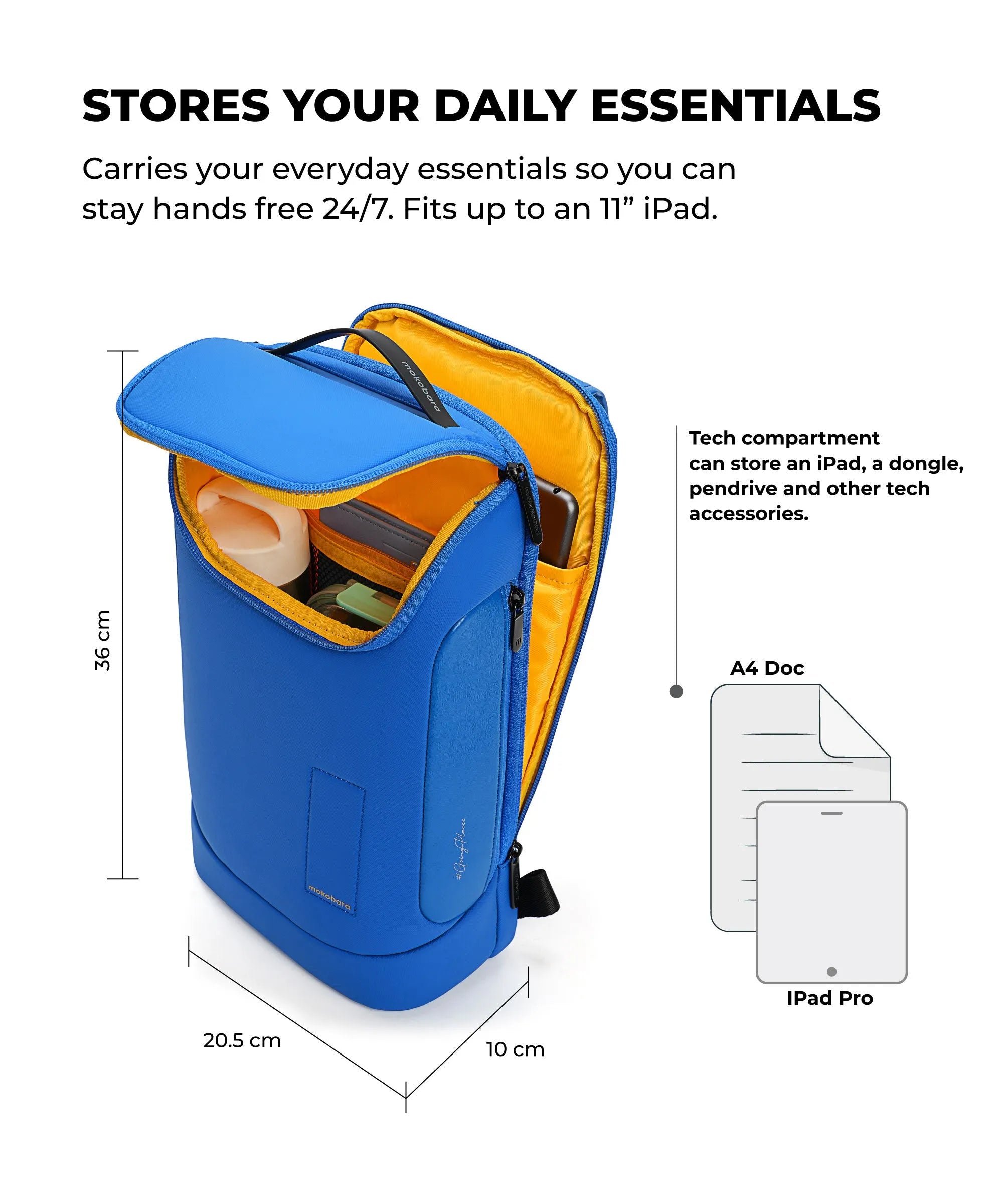 Color_Blue’d up | The Transit Crossbody Sling