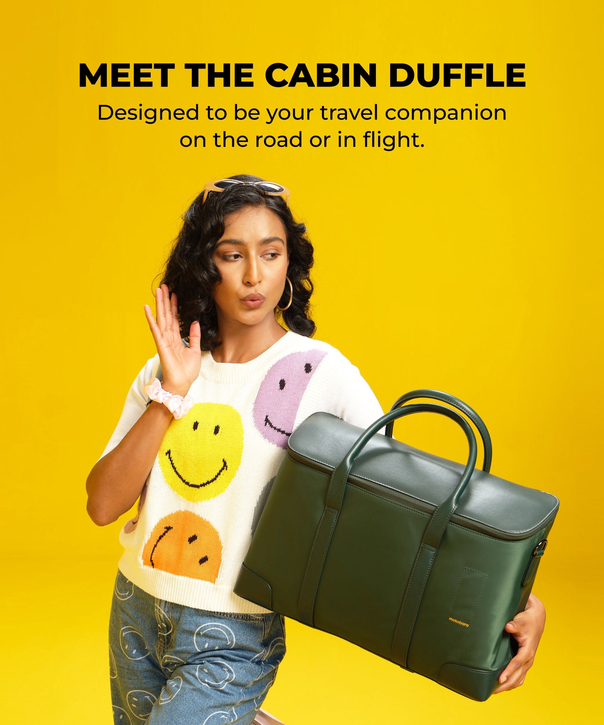 Color_Lawn party (Limited Edition) | The Cabin Duffle