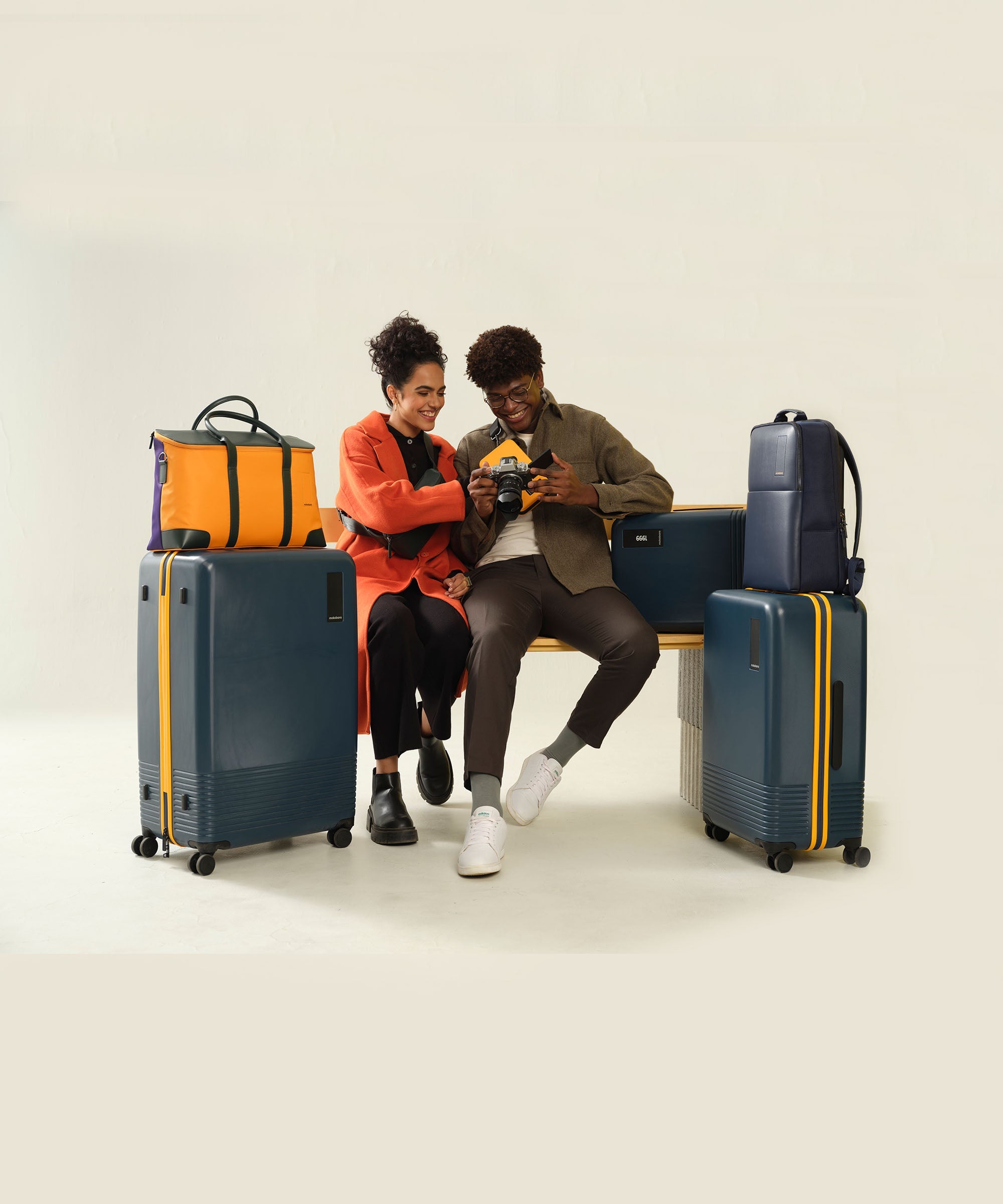 Color_Forest Sunray (Limited Edition) | Set of 3 Luggage