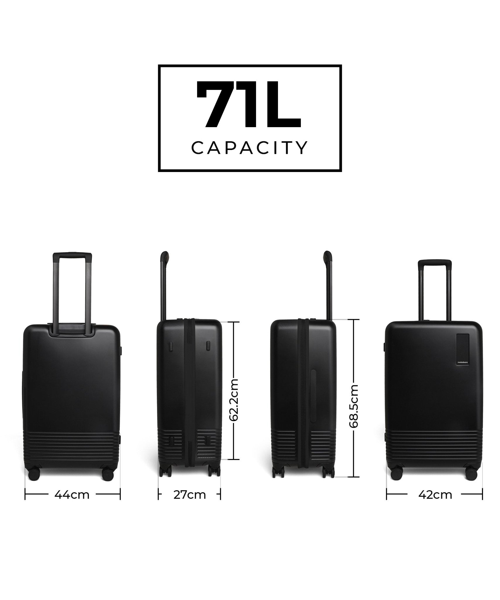 Color_Crypto | Set of Two Luggage