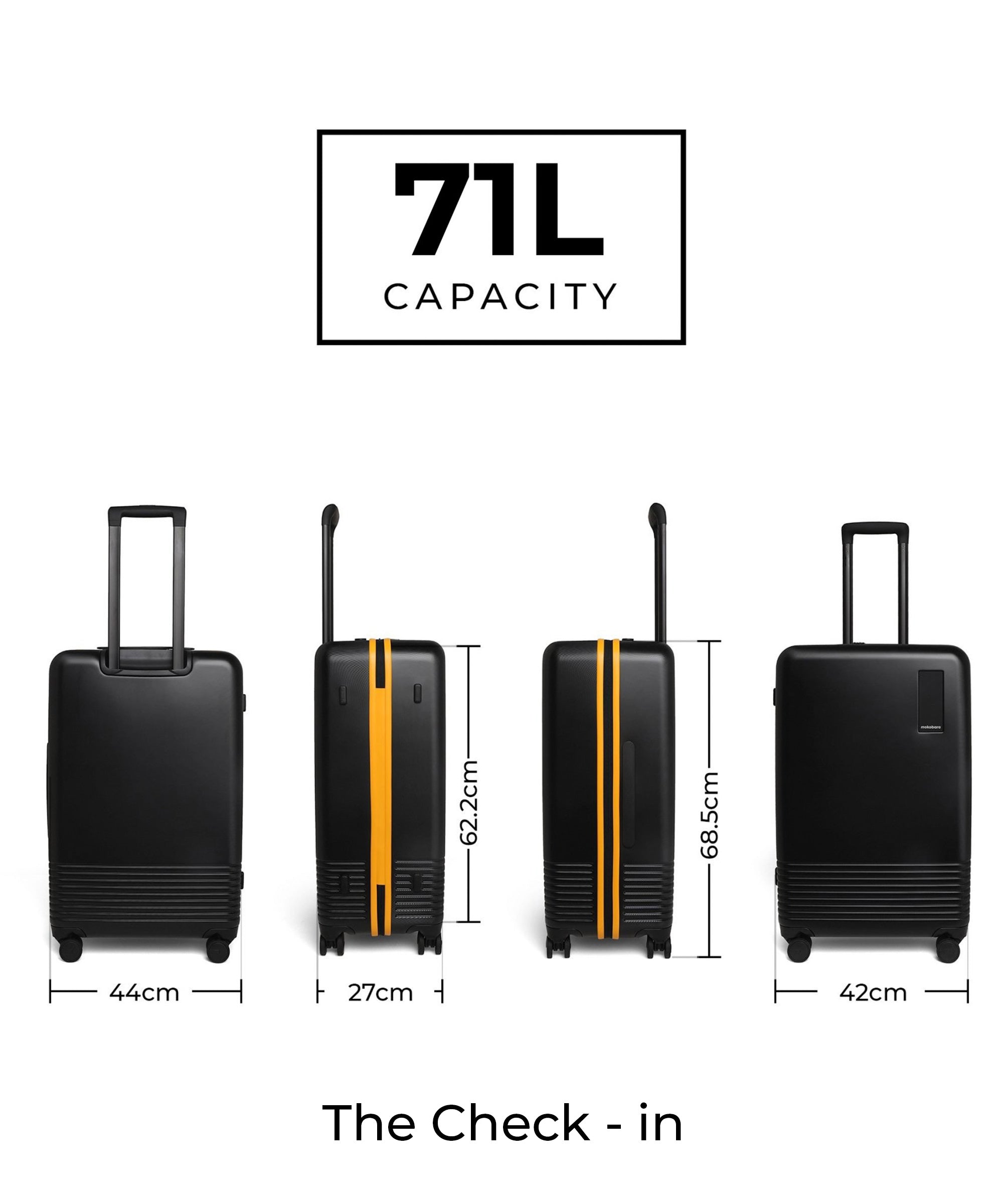 Color_Crypto Sunray (Limited Edition) | Set of Two Luggage