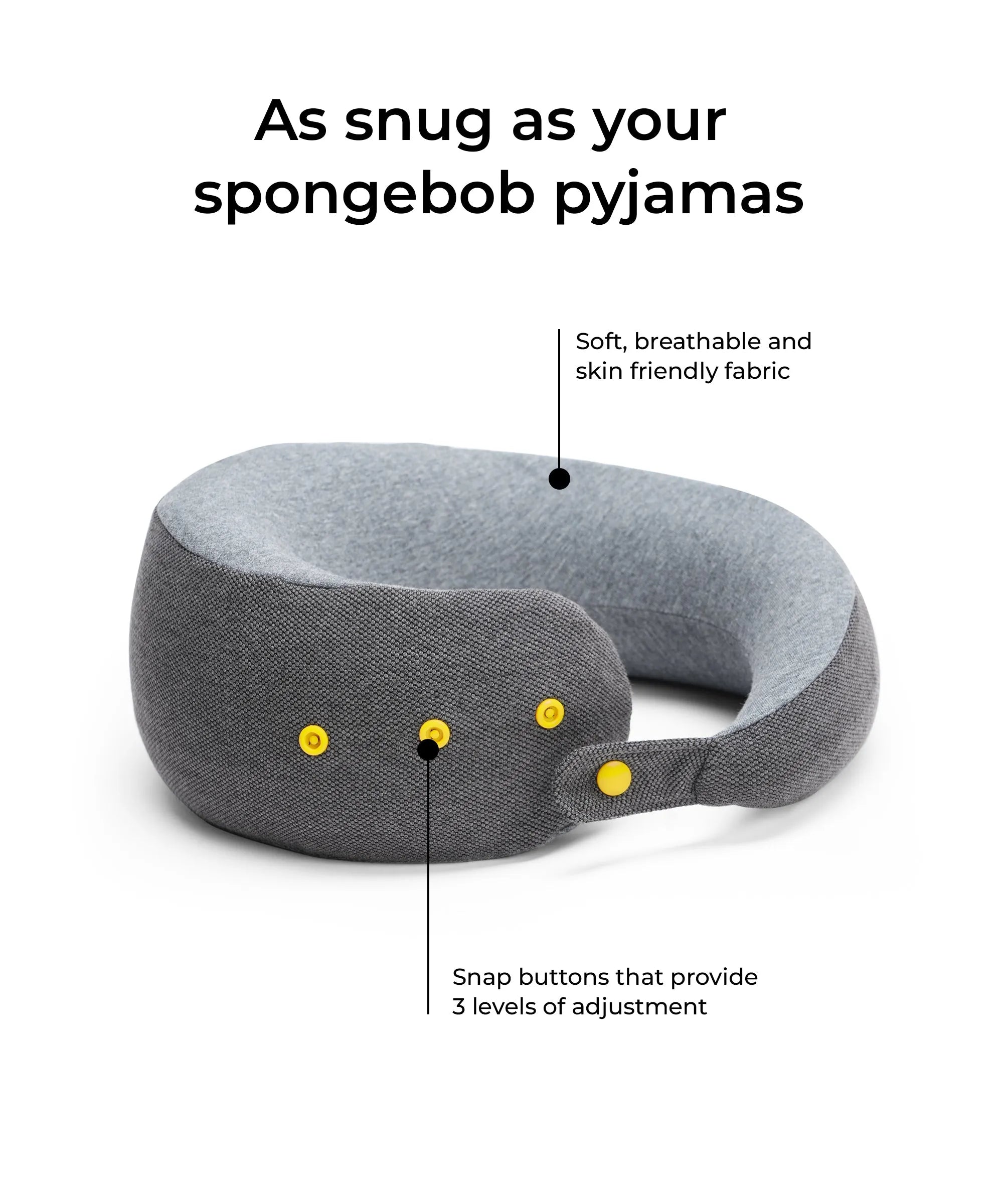 Color_Seize the Grey | The Travel Pillow