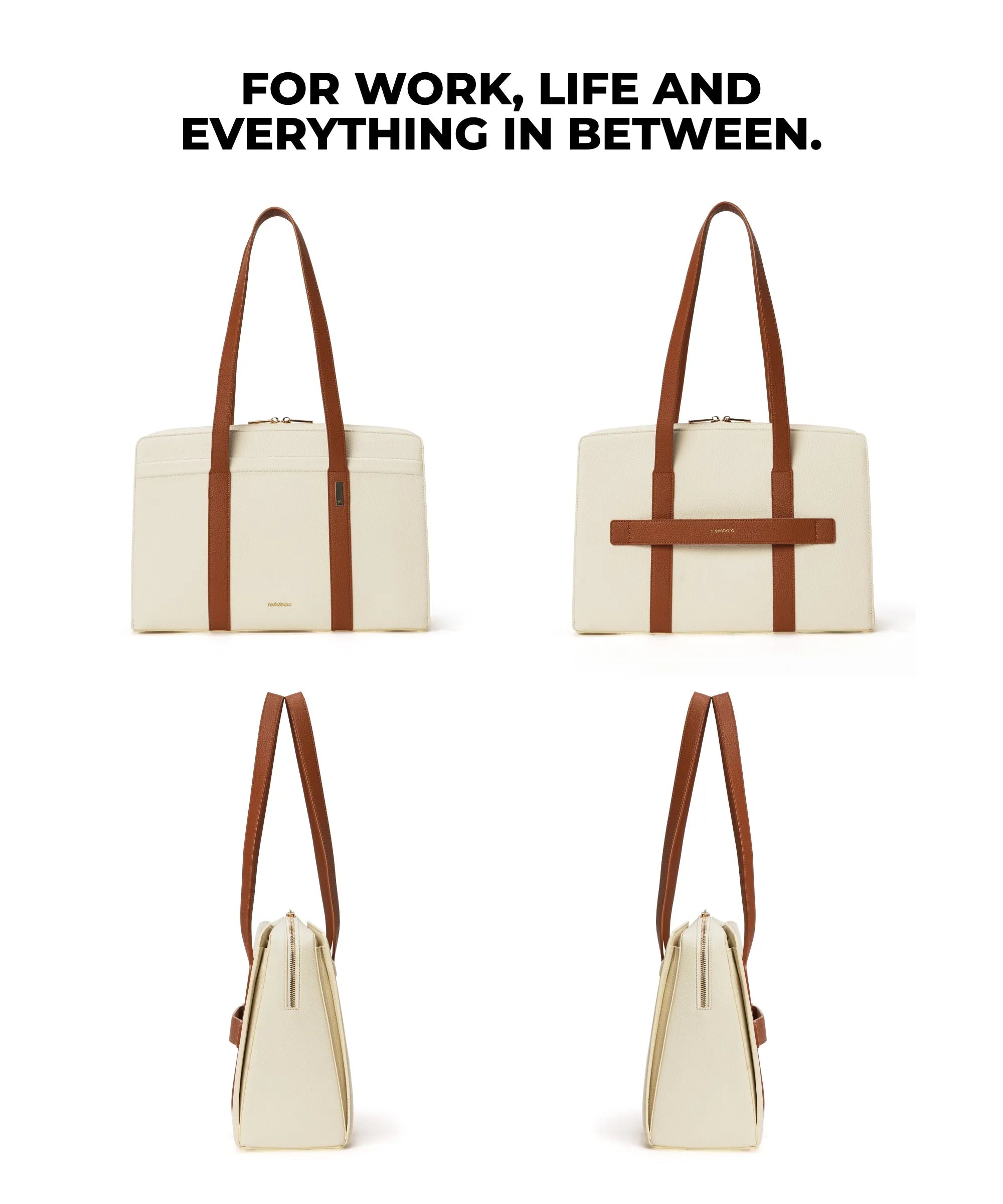 Color_Coconut Cream | The Celeste Tote