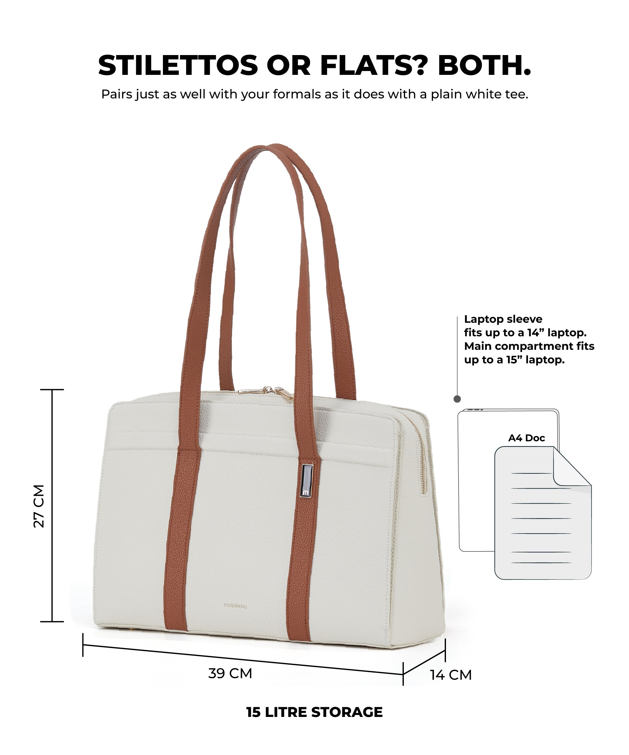 Color_Coconut Cream 2.0 | The Celeste Tote