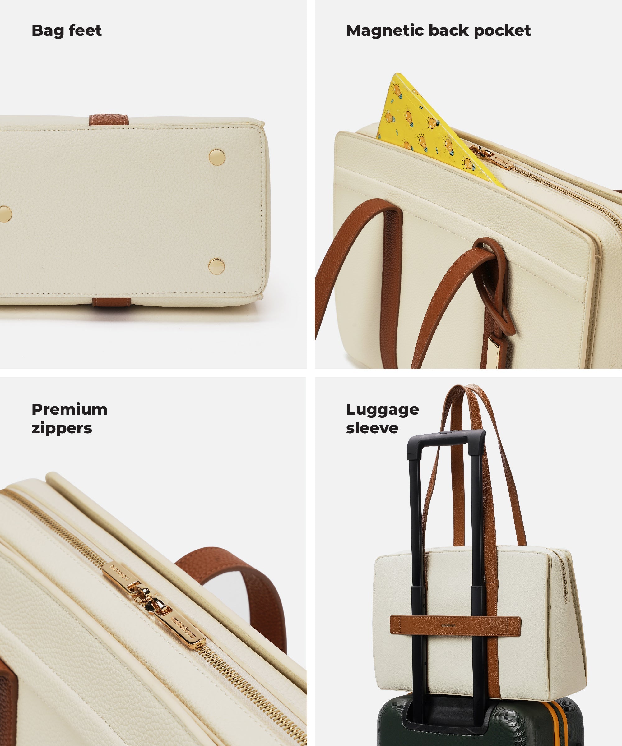 Color_Coconut cream | The Celeste Tote 3.0