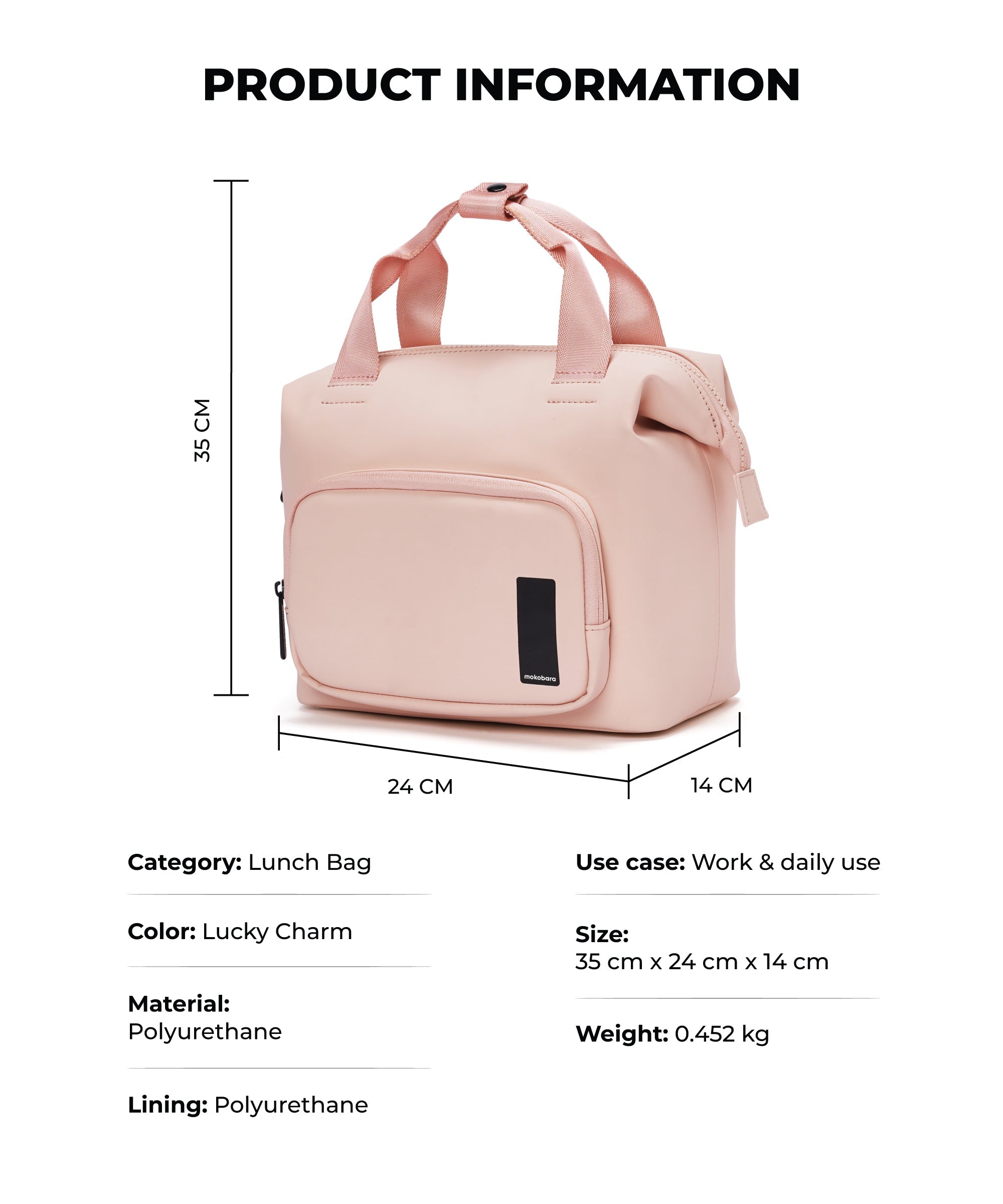 Color_Lucky Charm | The Take Out Lunch Bag