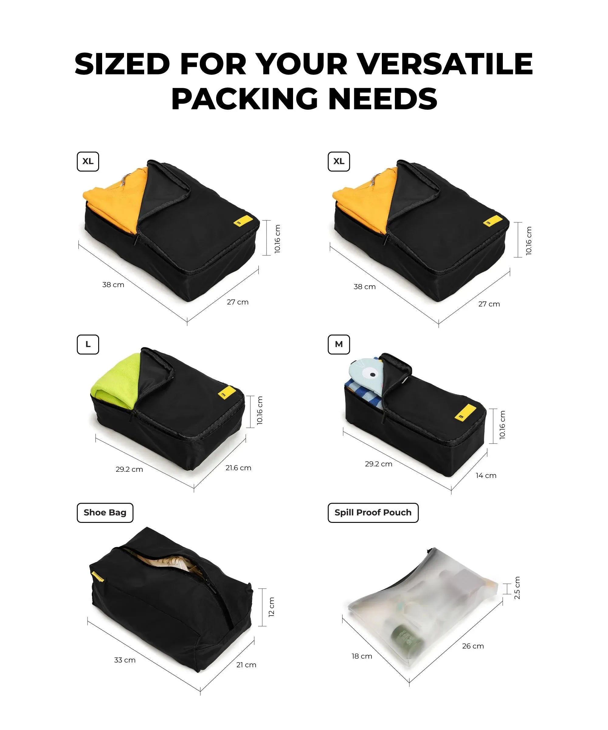 Color_Crypto | The Packing Cubes (Set of 6)