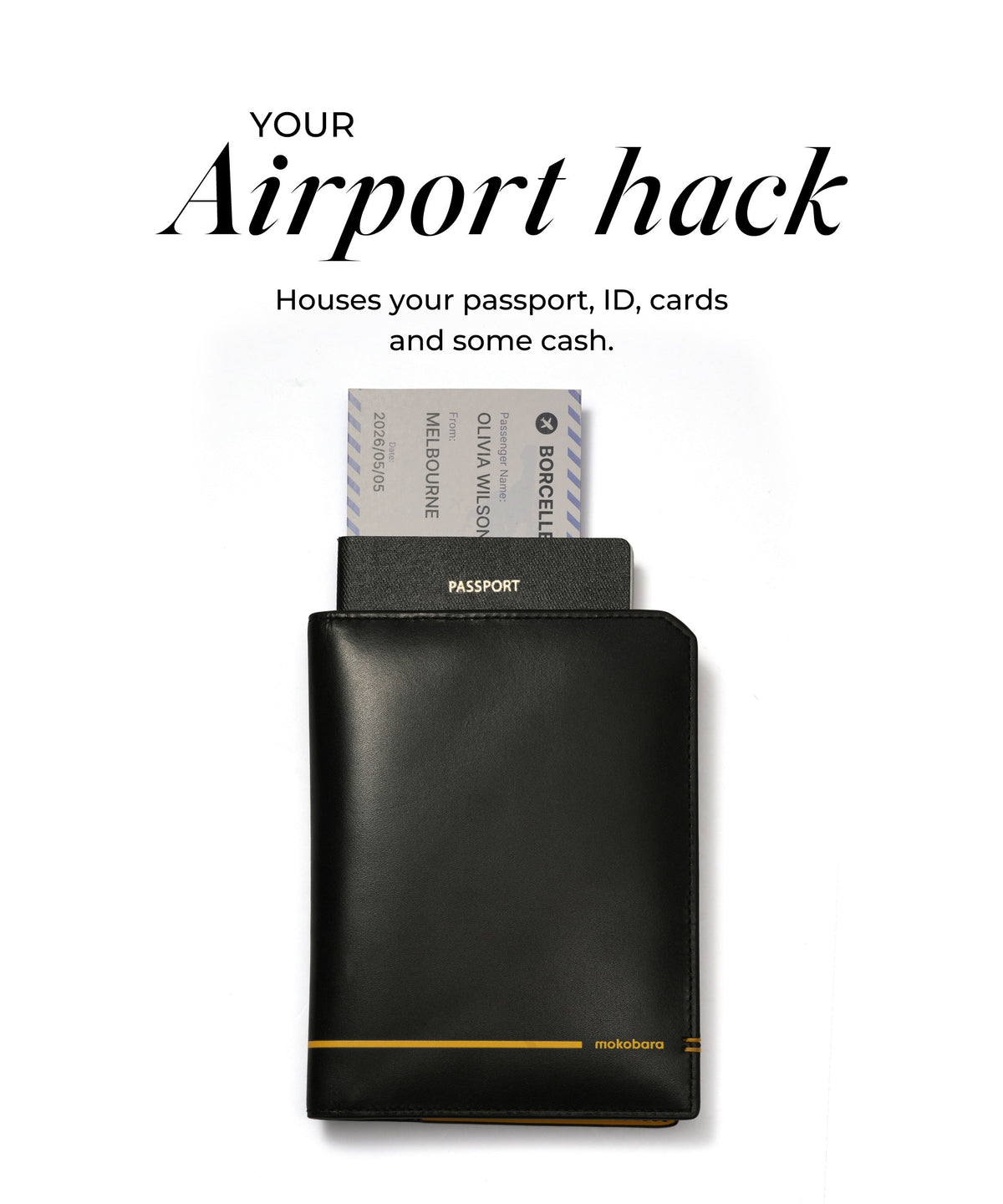 Color_ Money Moves| The stash passport sleeve