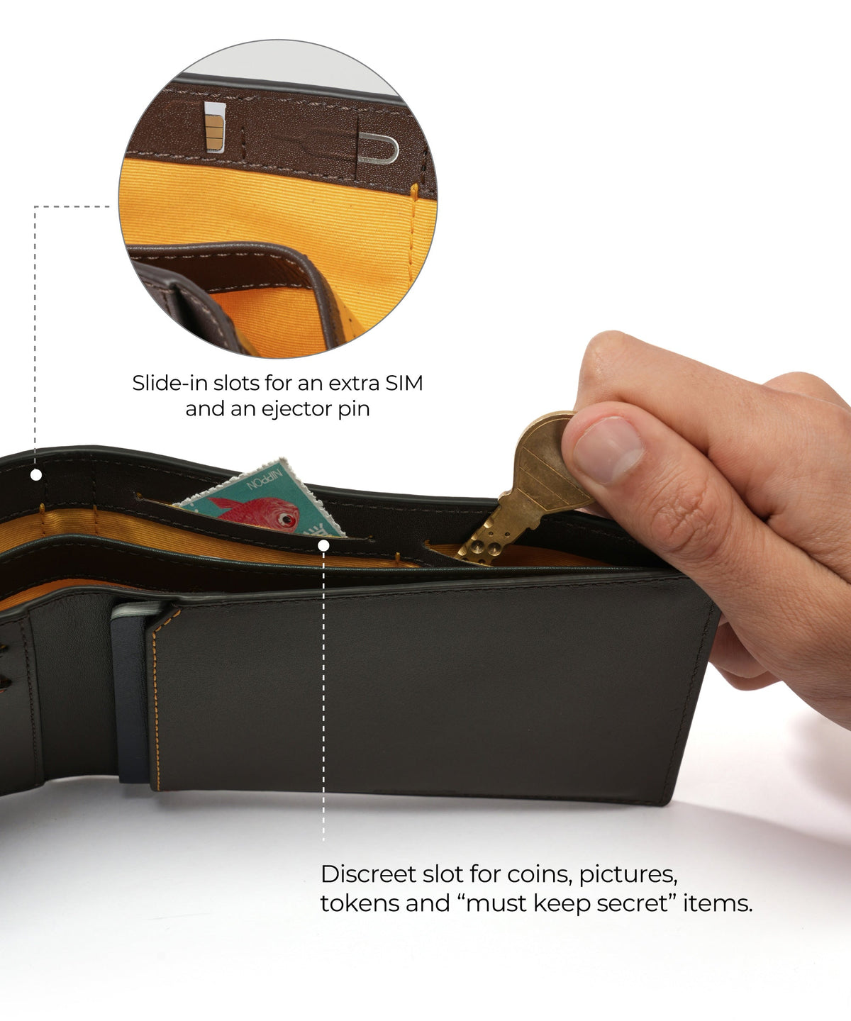 Color_Money Moves | The Stash Bifold Travel Wallet