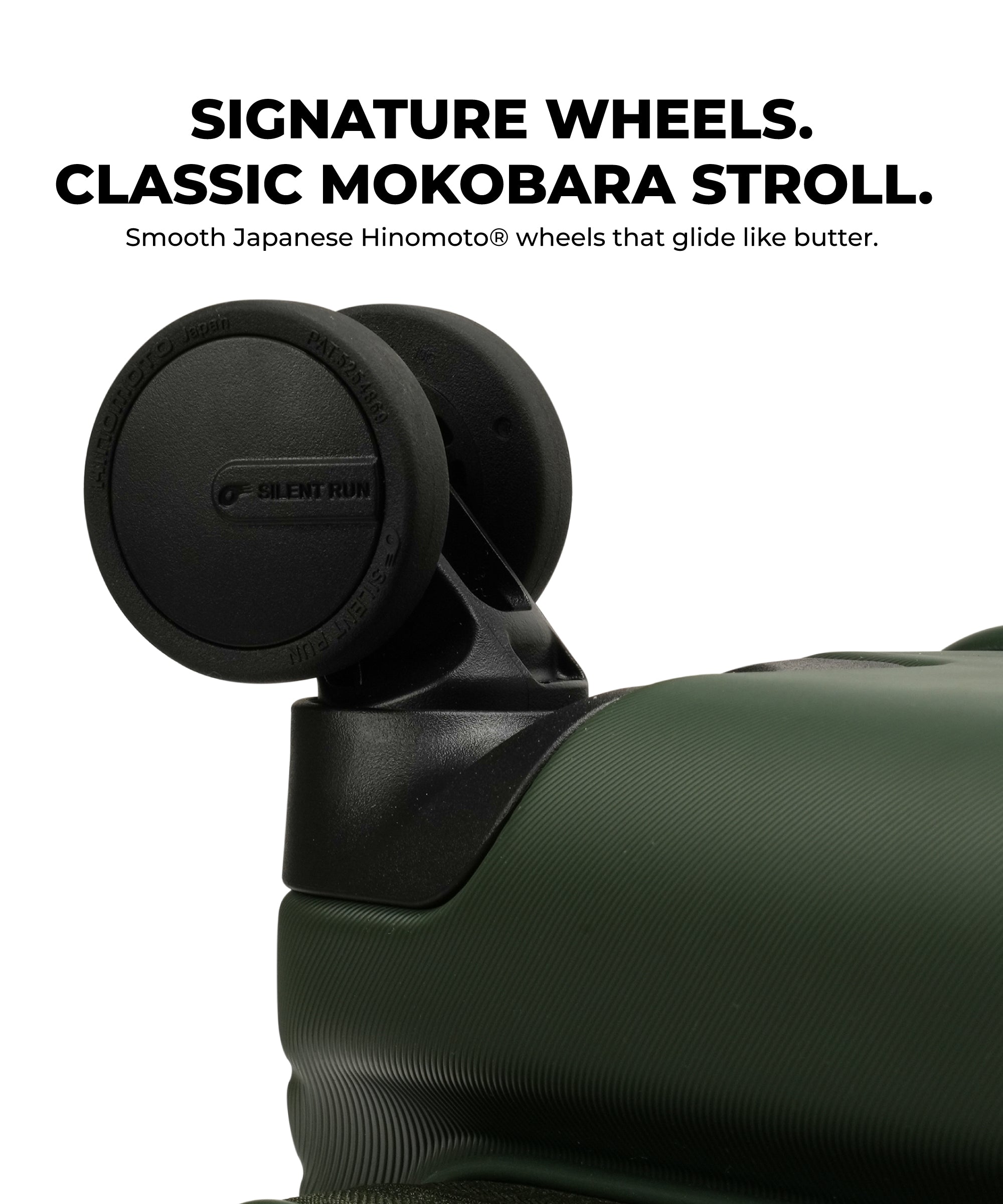 Color_Seaweed Green 2.0 | The Access Check-in Luggage