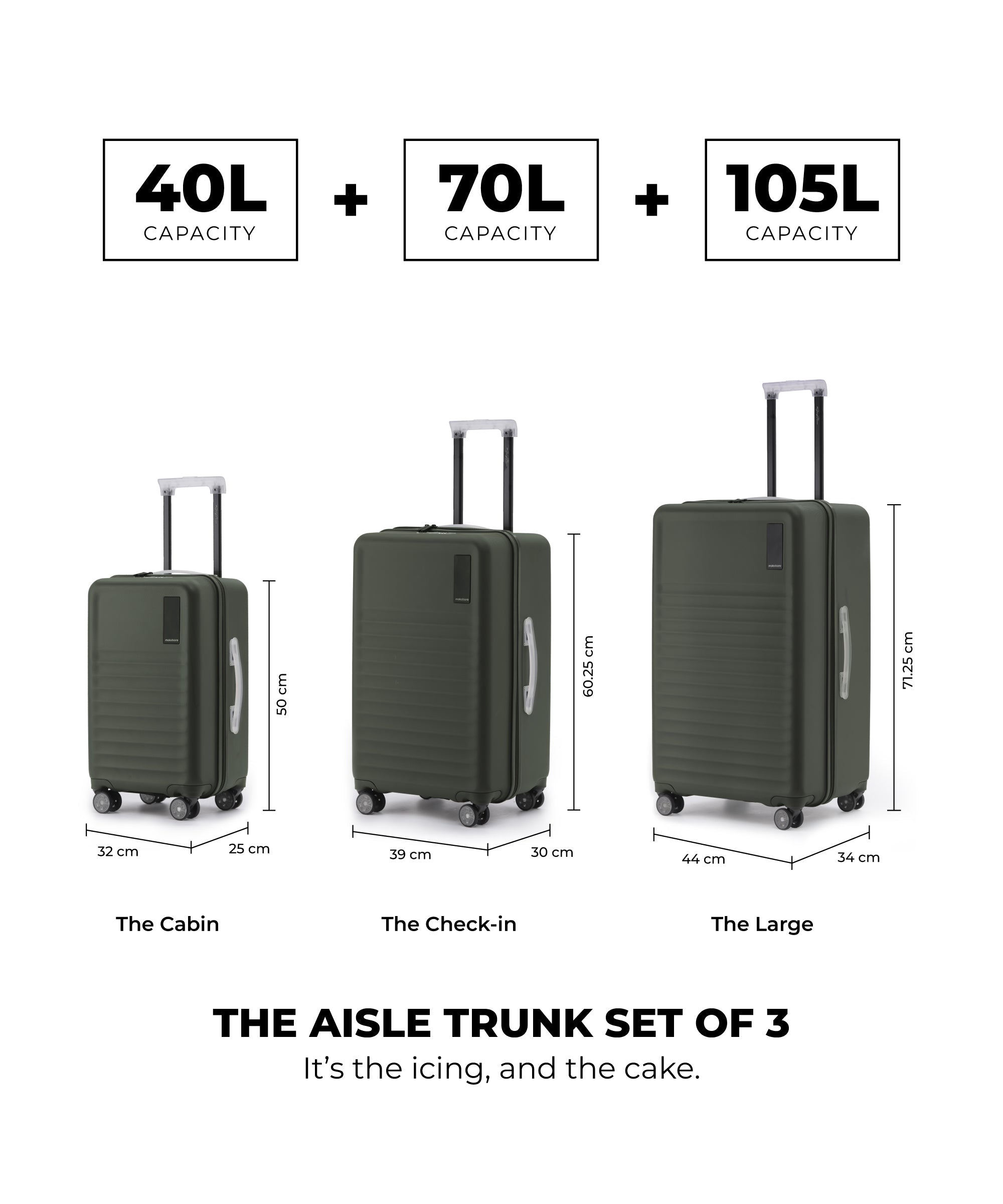 Color_Homegrown | The Aisle Trunk set of 3