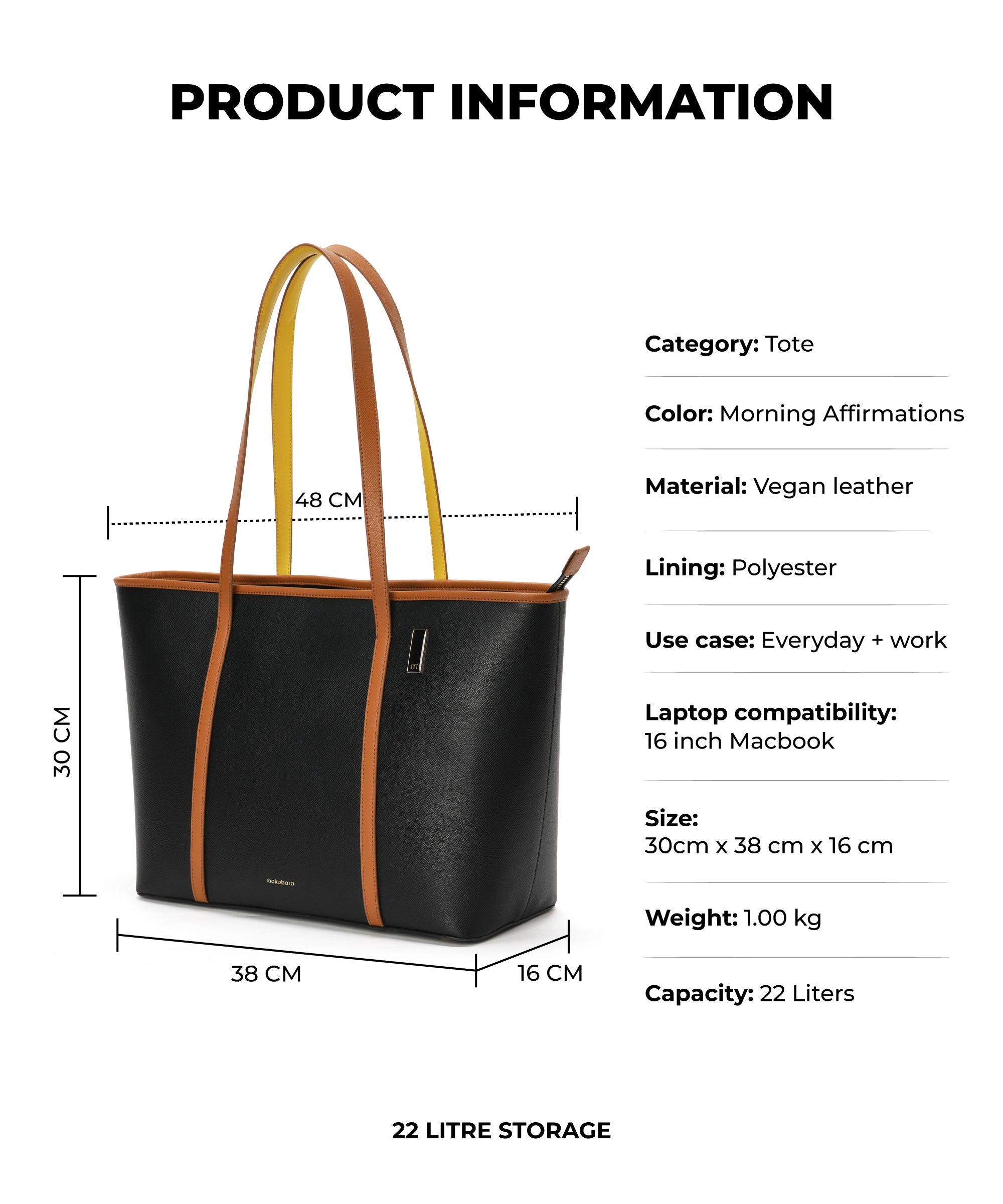 Color_Morning Affirmations 2.0 | The Astrid Tote