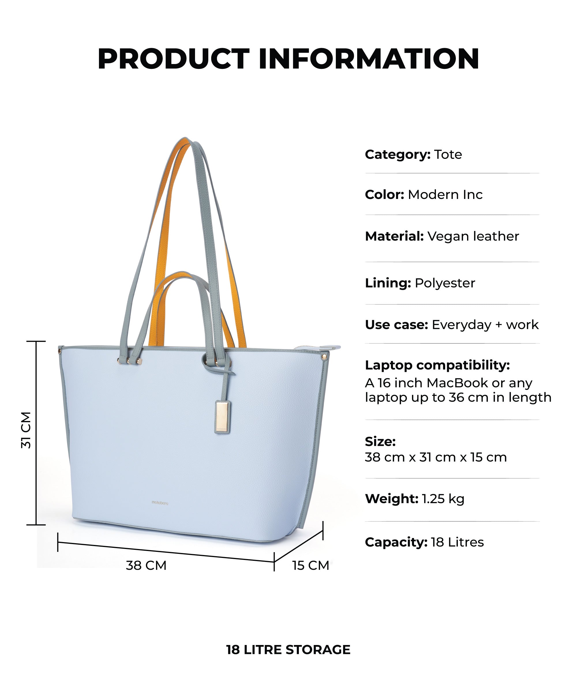 Color_ Modern inc | The Belle Tote 3.0