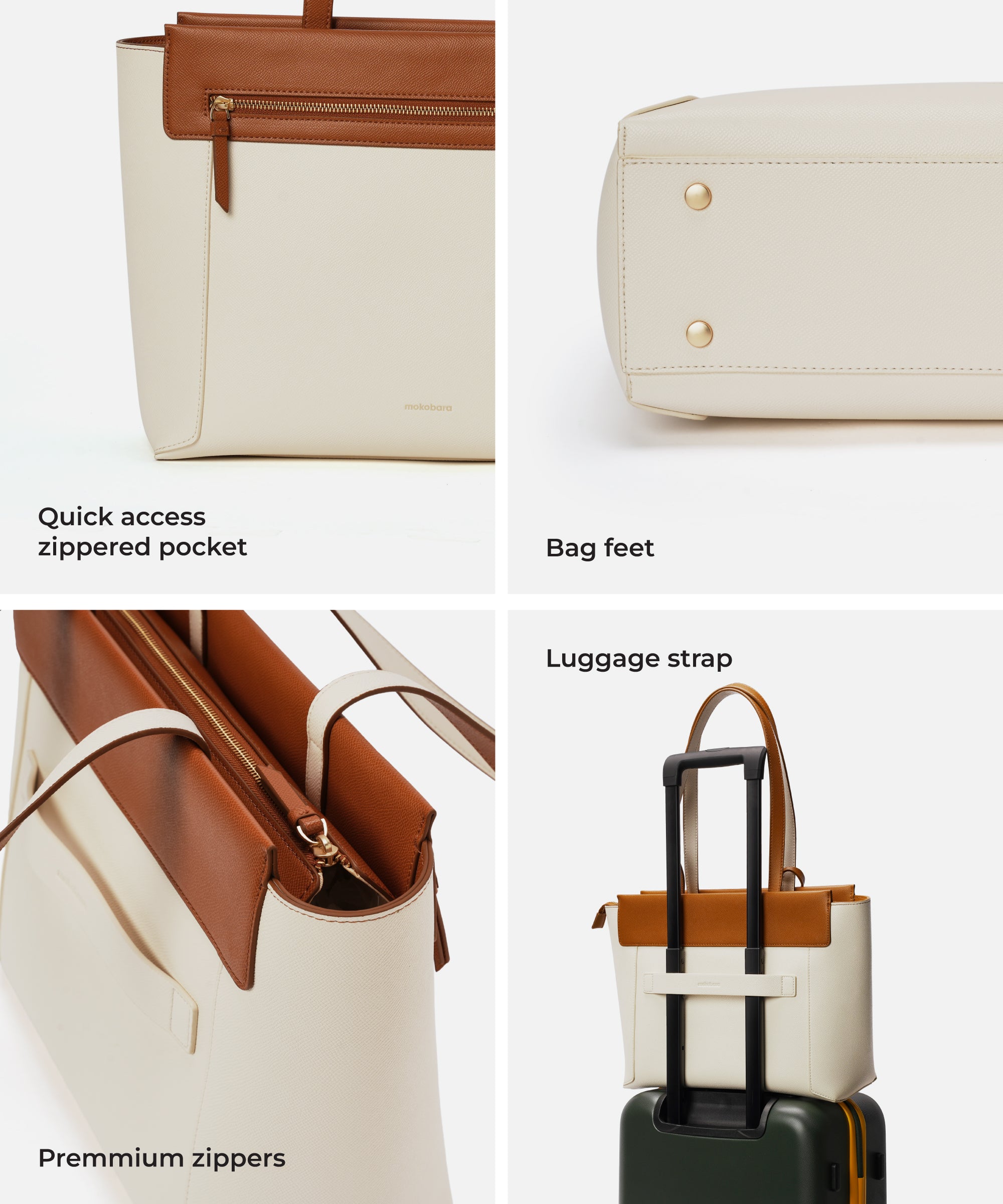 Color_Coconut Cream 3.0 | The Dawn Tote