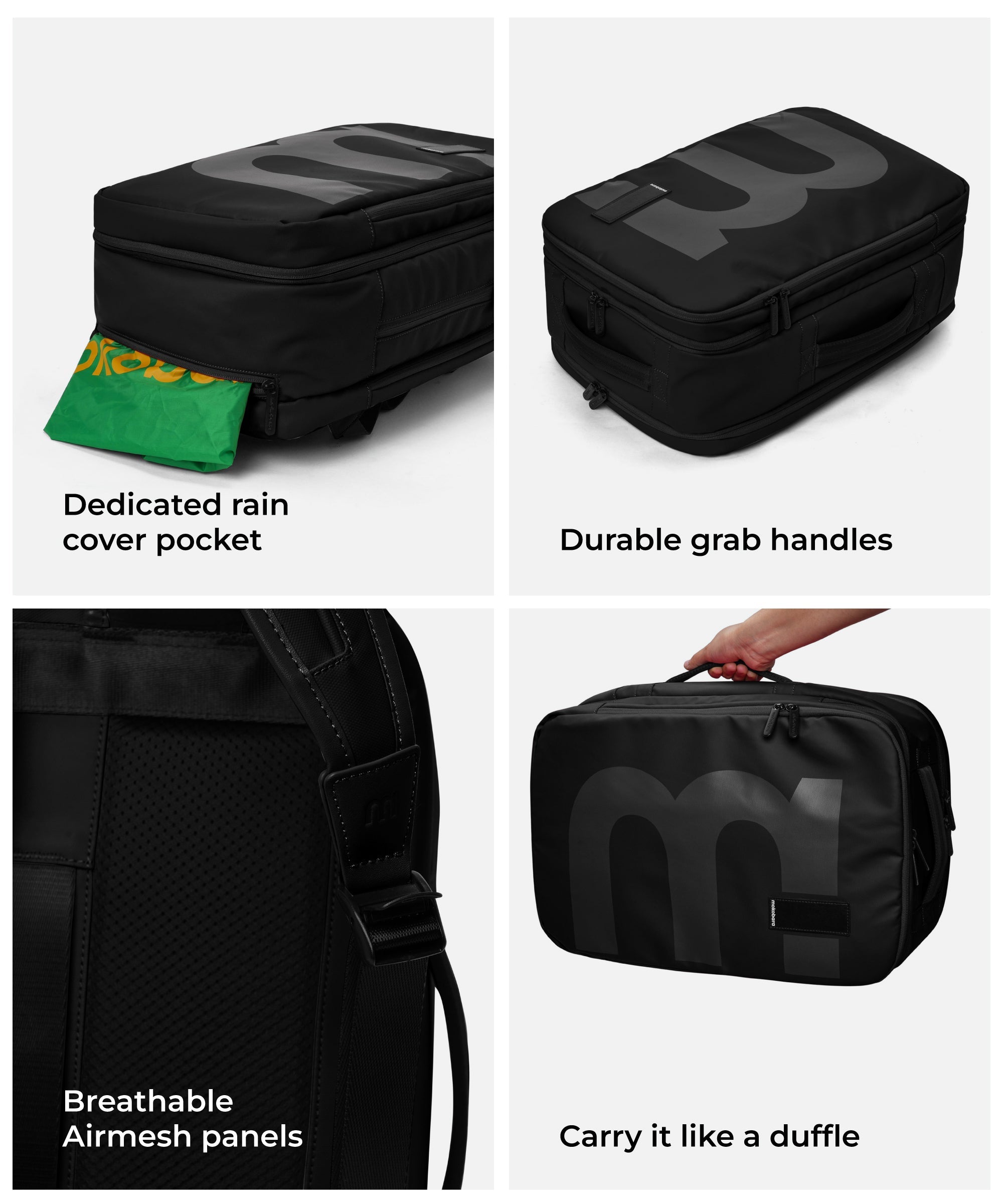 Color_Crypto | The Em Travel Backpack - 45L