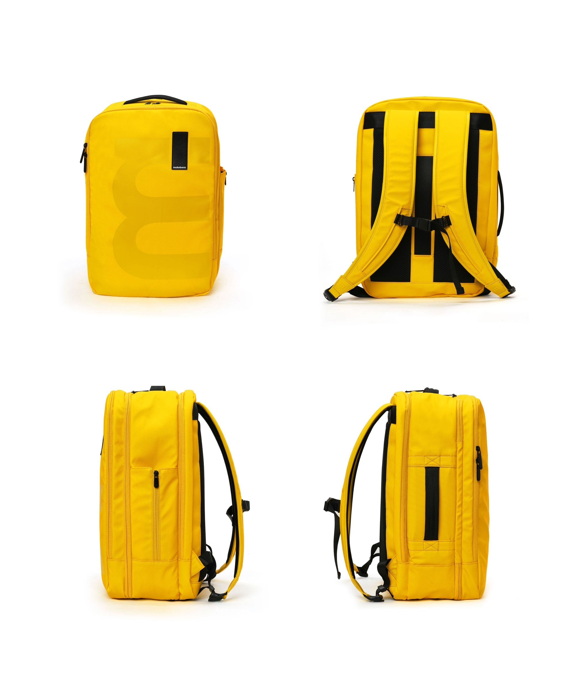 Color_ Enough Yellow | The Em Travel Backpack - 45L