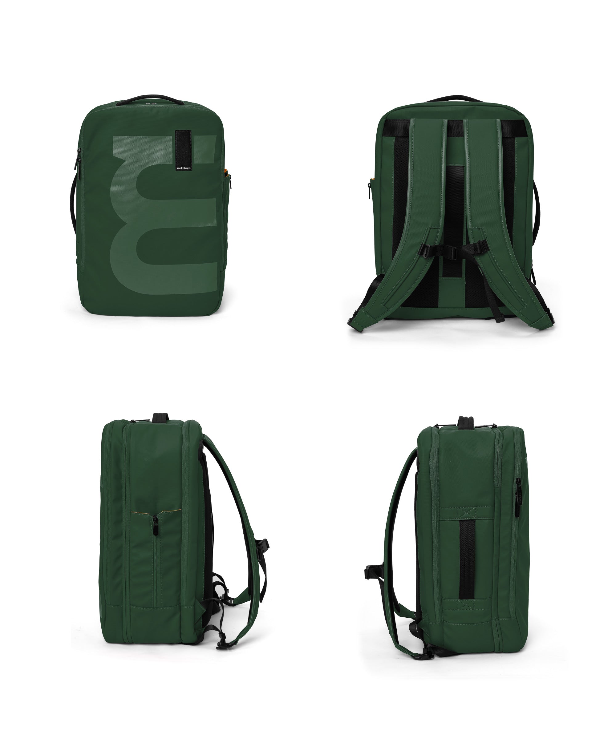 Color_ Green Energy | The Em Travel Backpack - 45L