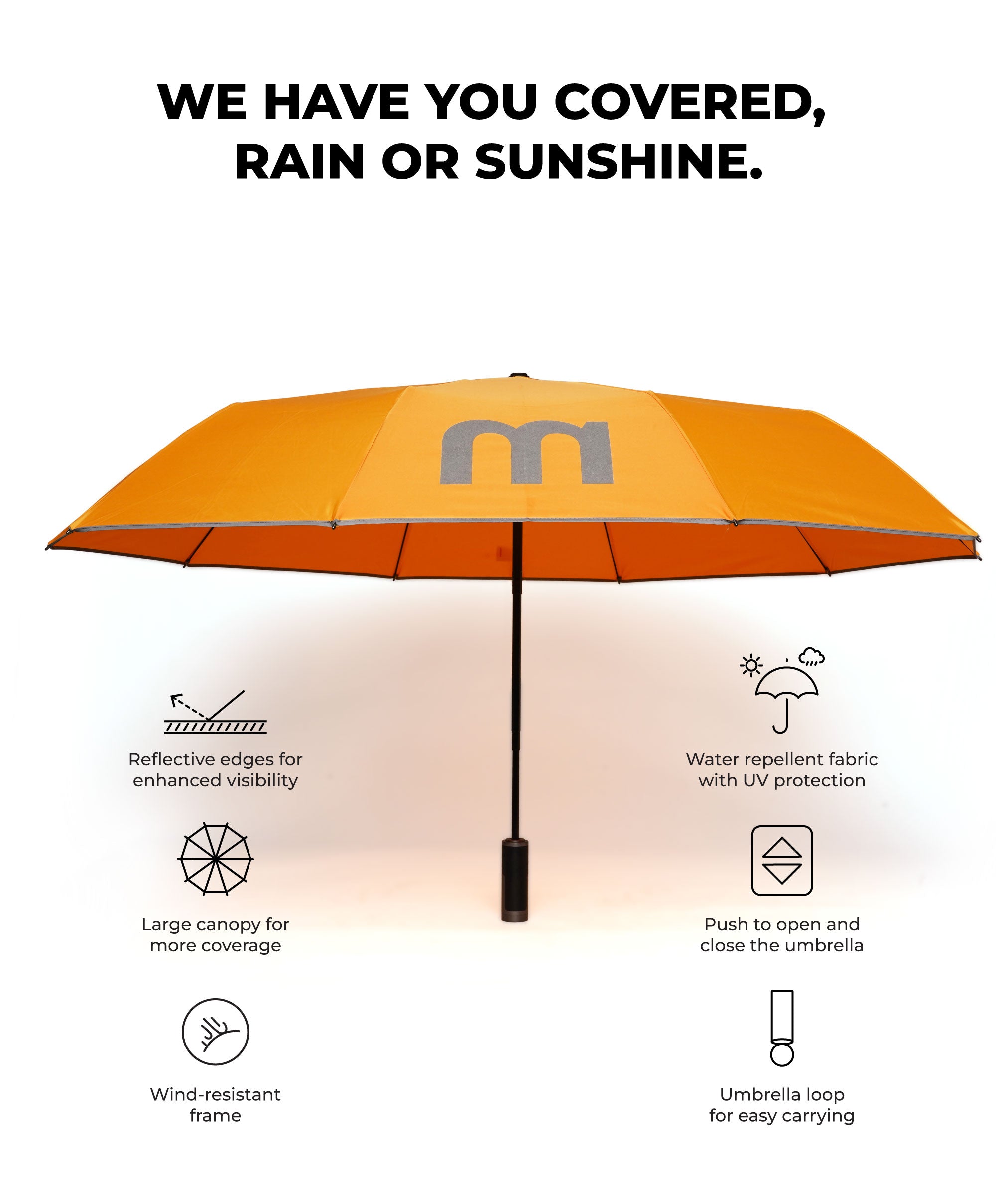 Color_Sunnyside Yellow | The Em City Umbrella