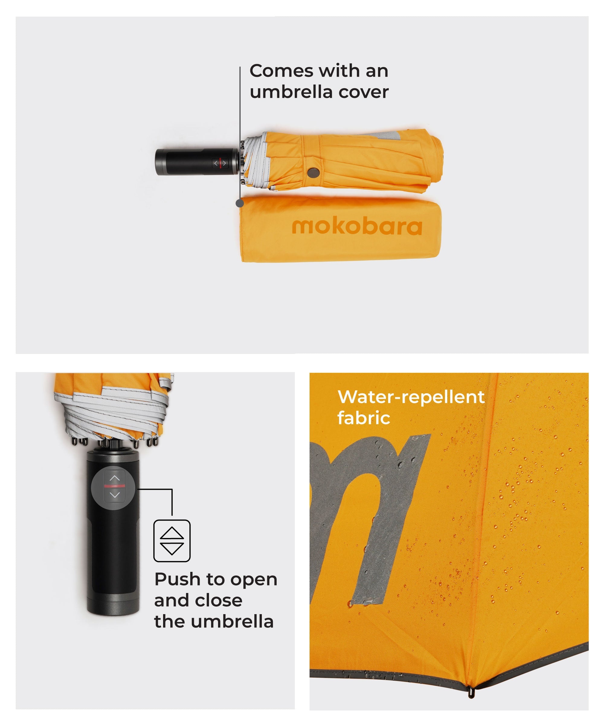 Color_Sunnyside Yellow | The Em City Umbrella