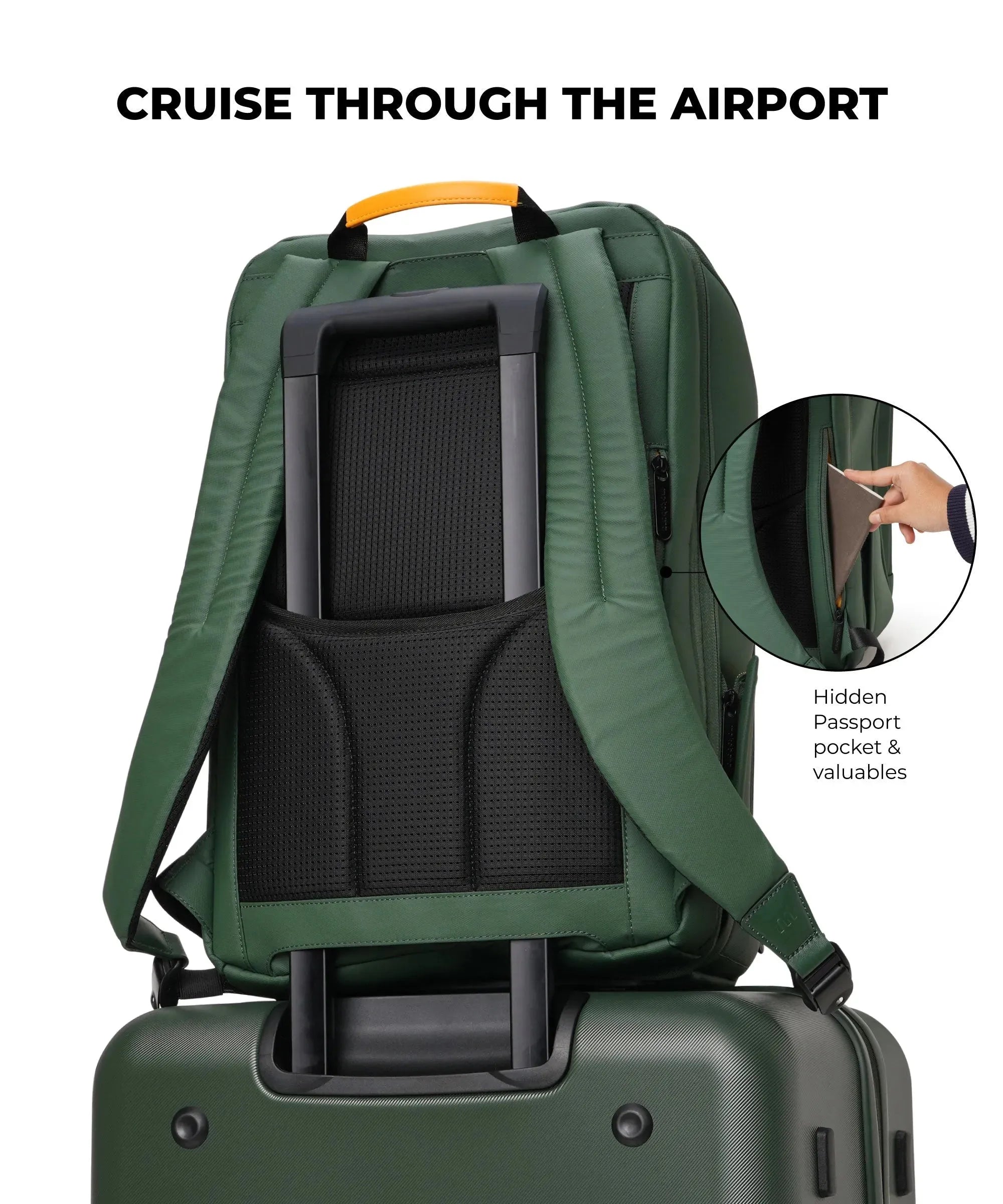 Color_Green Energy | The Em Telescope Backpack - 38 L