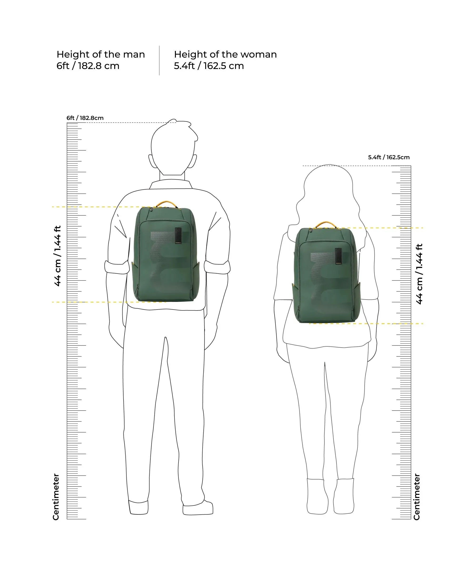 Color_Green Energy | The Em Telescope Backpack - 38 L