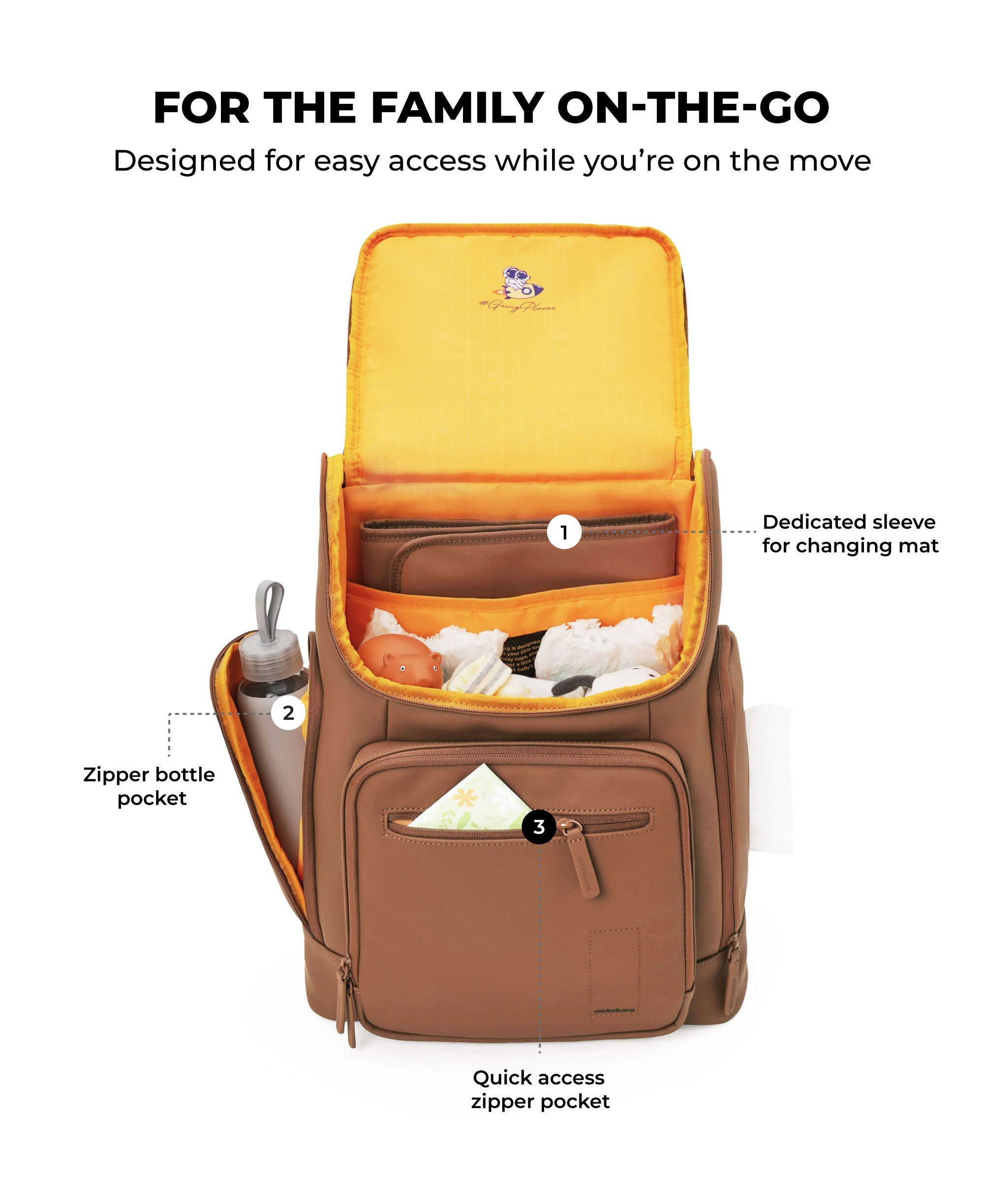 Color_Beach Baby | The Tinker Diaper Backpack