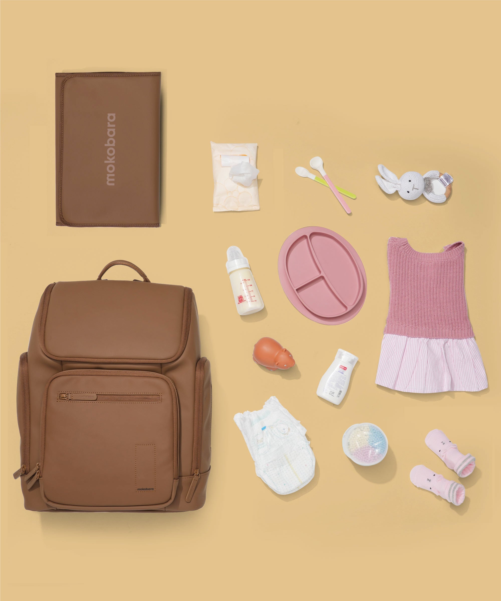 Color_Beach Baby | The Tinker Diaper Backpack