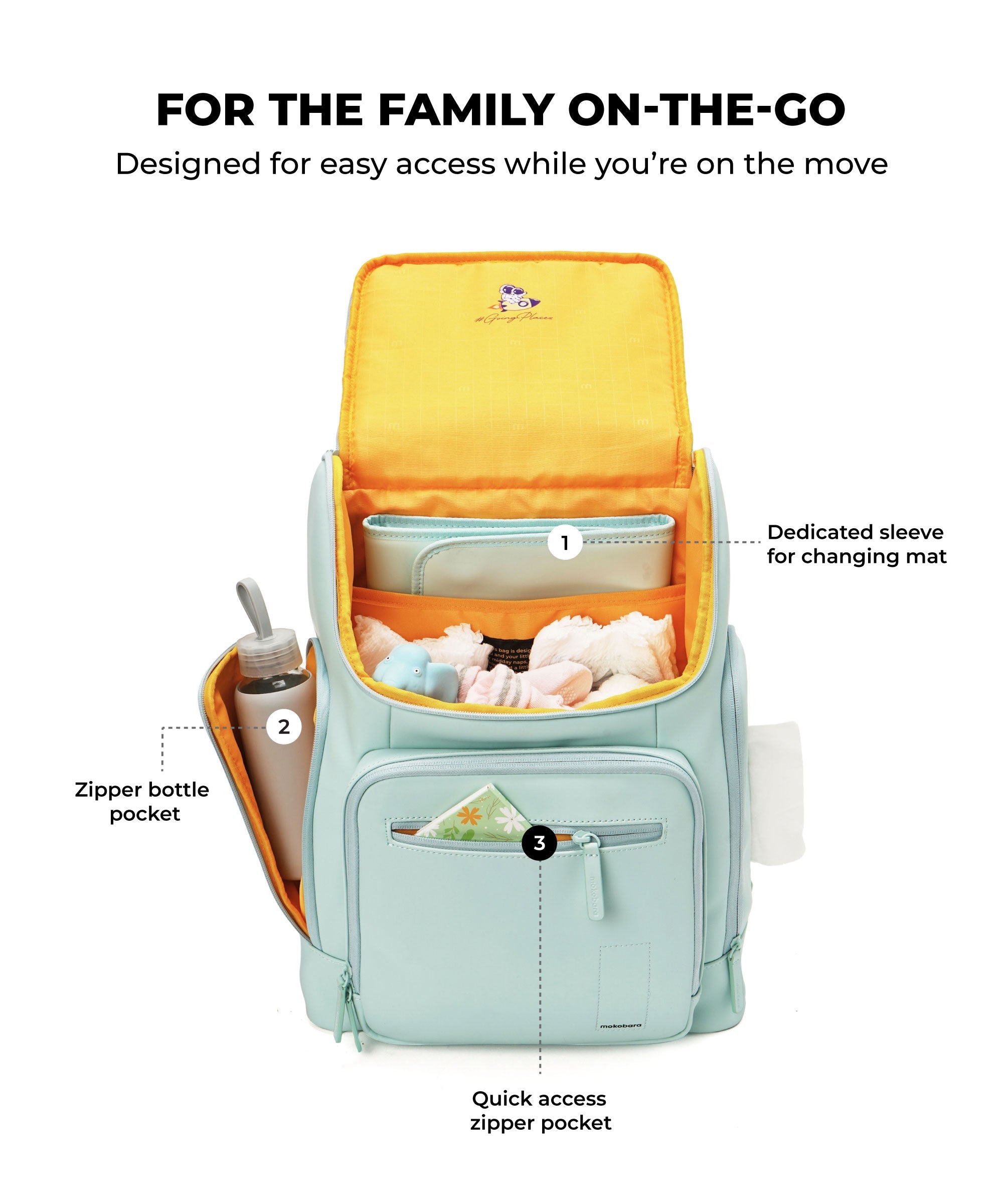 Color_Nomnom | The Tinker Diaper Backpack