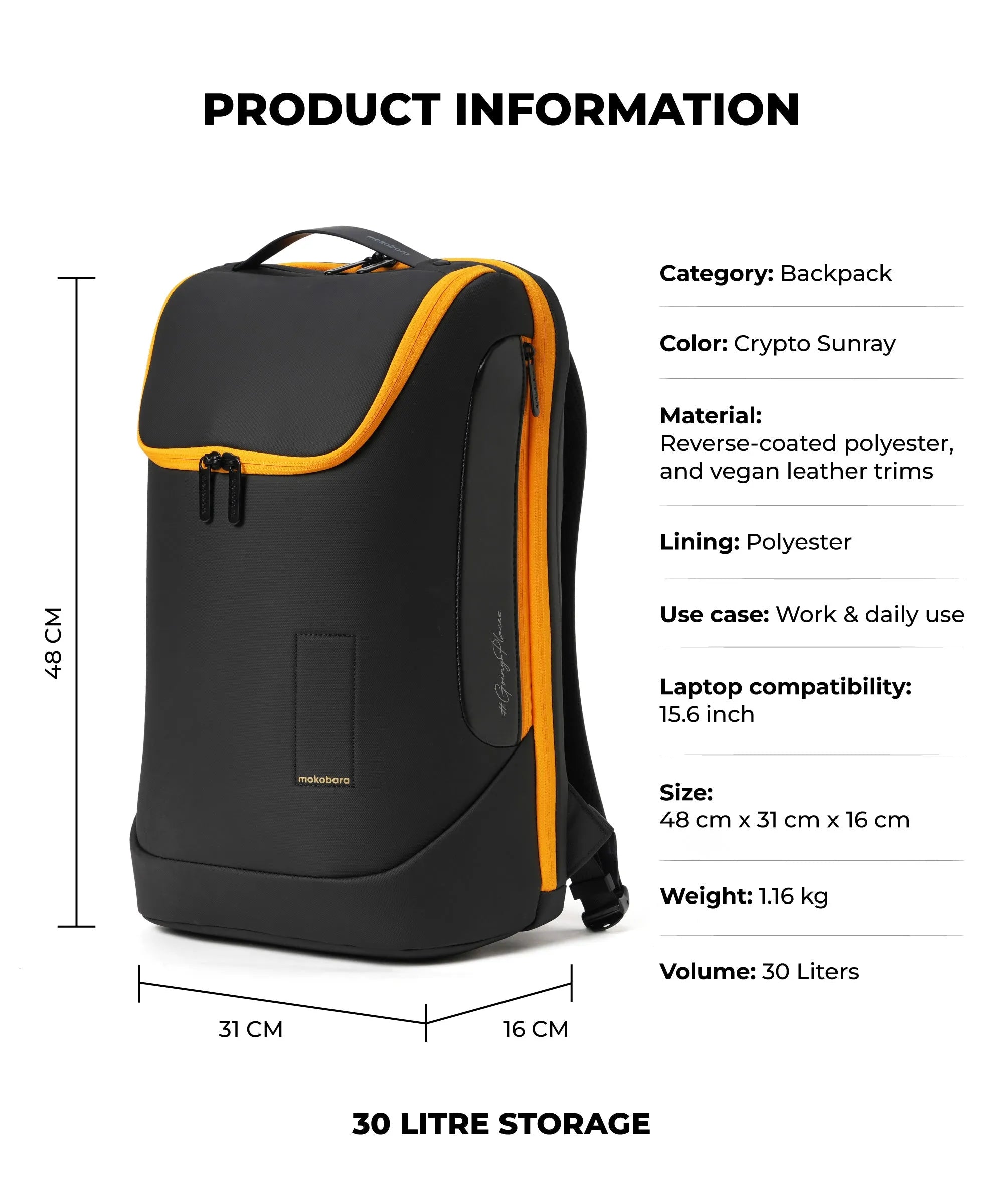 Color_Crypto Sunray (Limited Edition) - 2.0 | The Transit Backpack - 30L