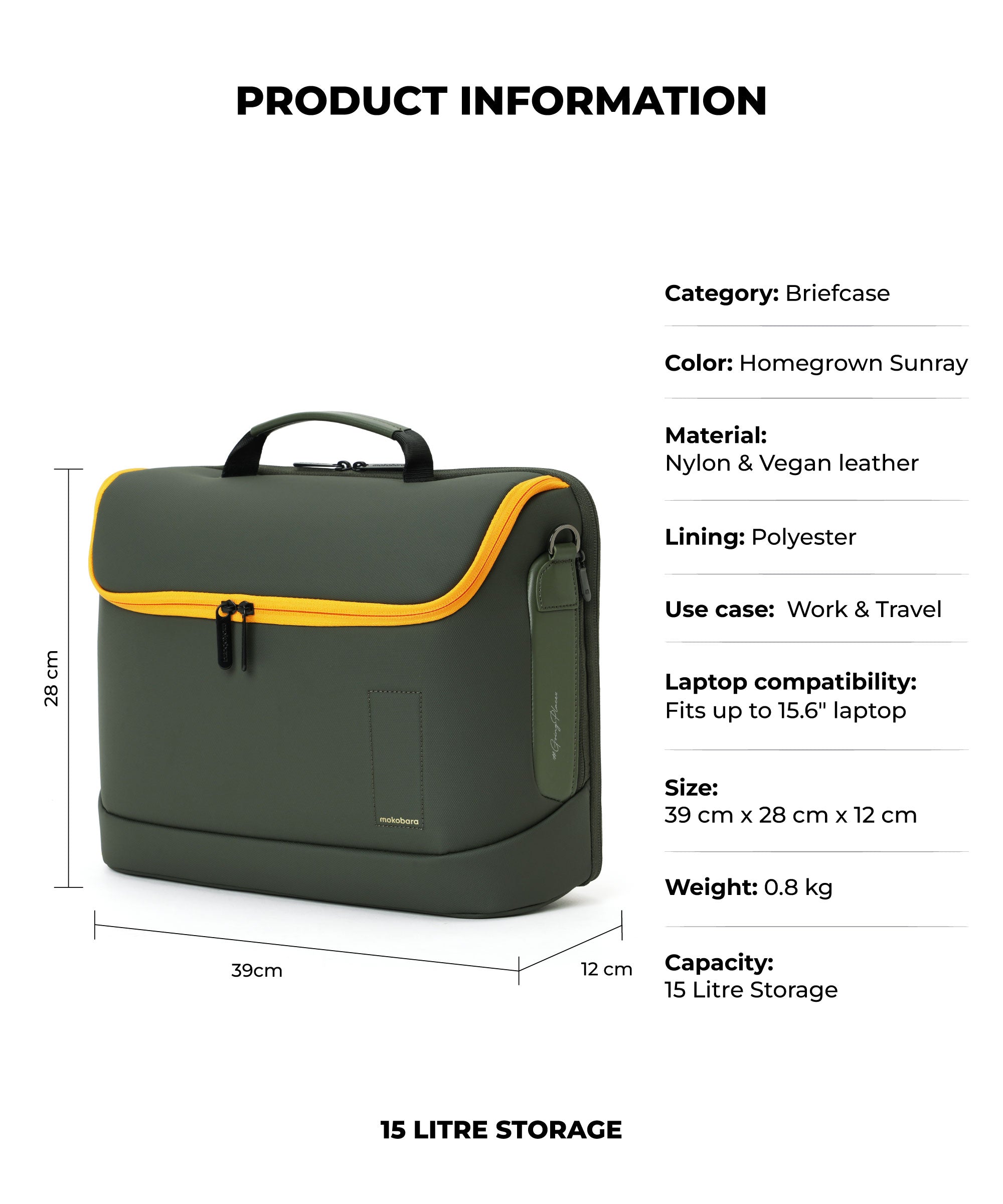 Color_Homegrown Sunray (Limited Edition) | The Transit Briefcase