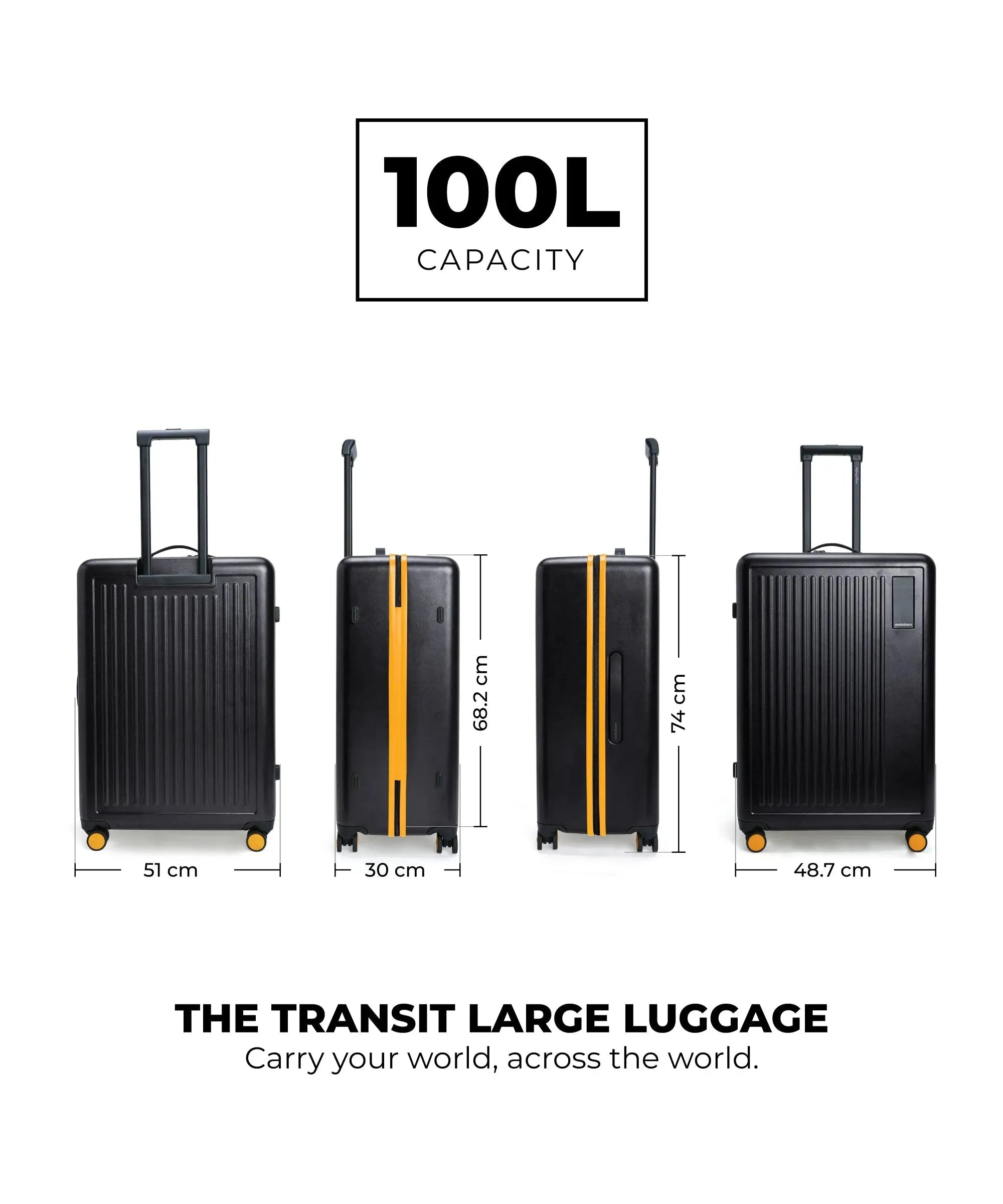 Color_Crypto Sunray (Limited Edition) | The Transit Luggage - Check-in Large